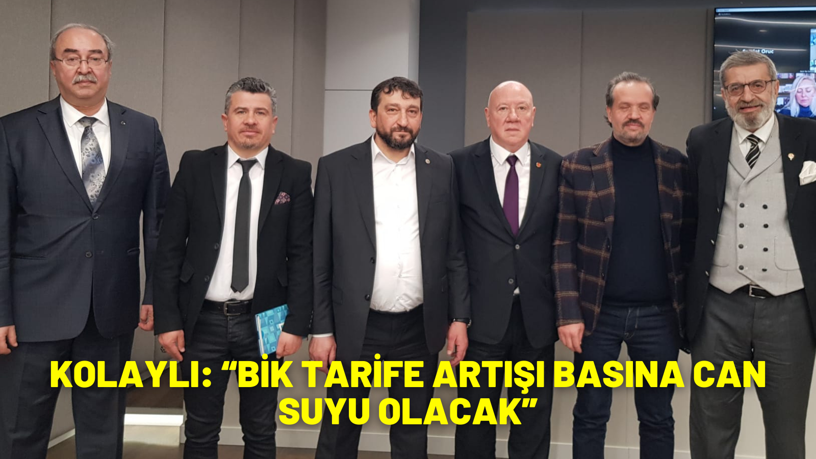 KOLAYLI: “BİK TARİFE ARTIŞI BASINA CAN SUYU OLACAK”