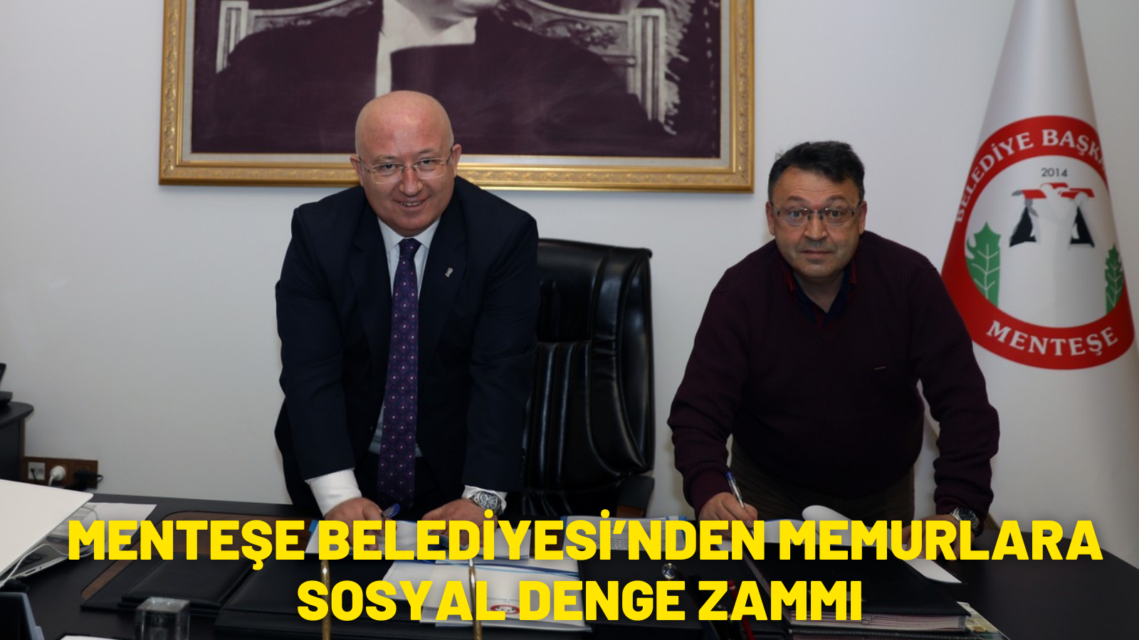 MENTEŞE BELEDİYESİ’NDEN MEMURLARA SOSYAL DENGE ZAMMI