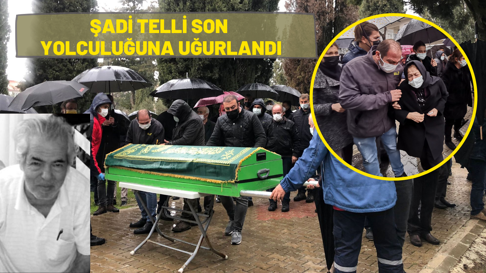 ŞADİ TELLİ SON YOLCULUĞUNA UĞURLANDI