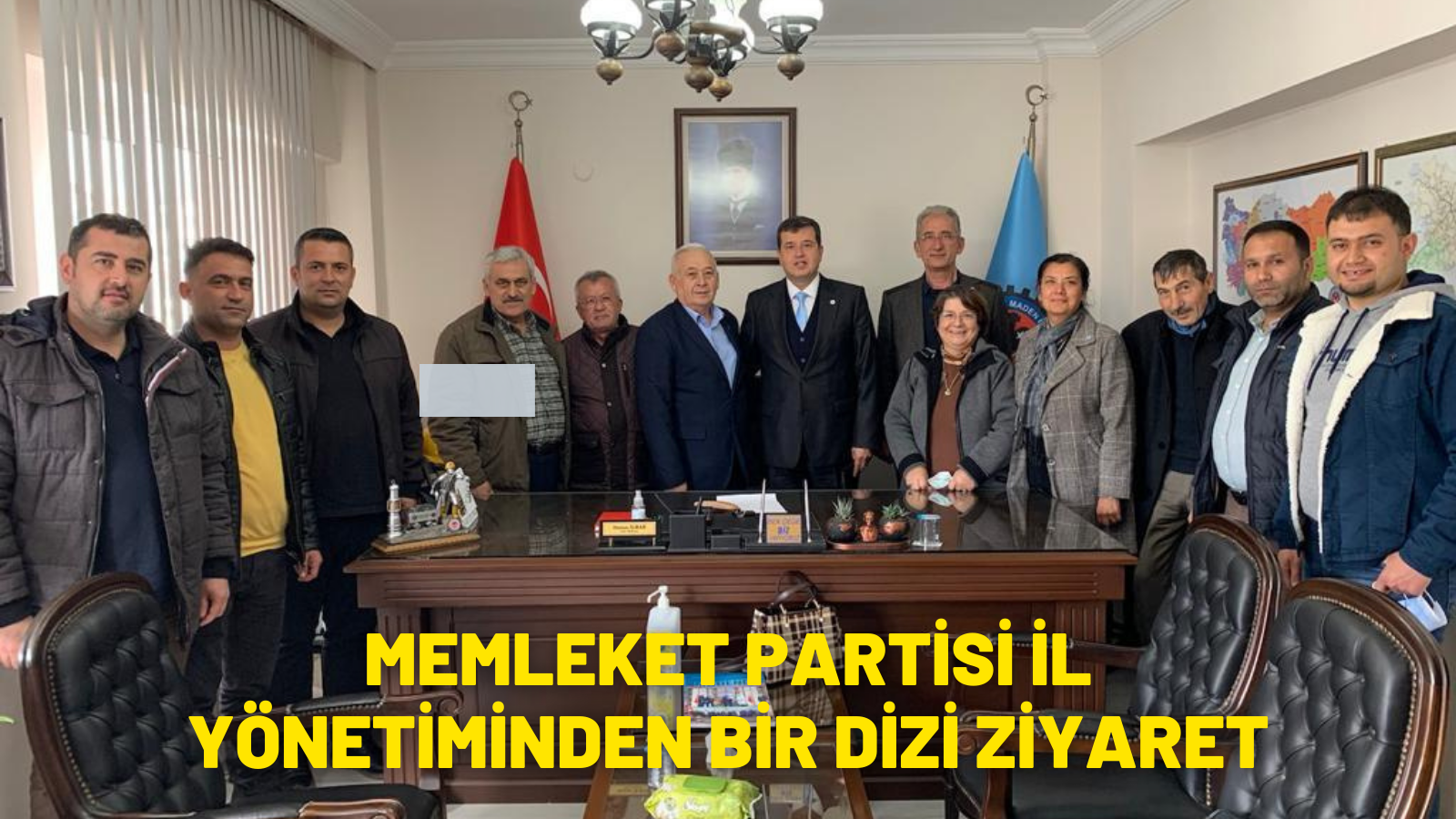 MEMLEKET PARTİSİ İL YÖNETİMİNDEN BİR DİZİ ZİYARET