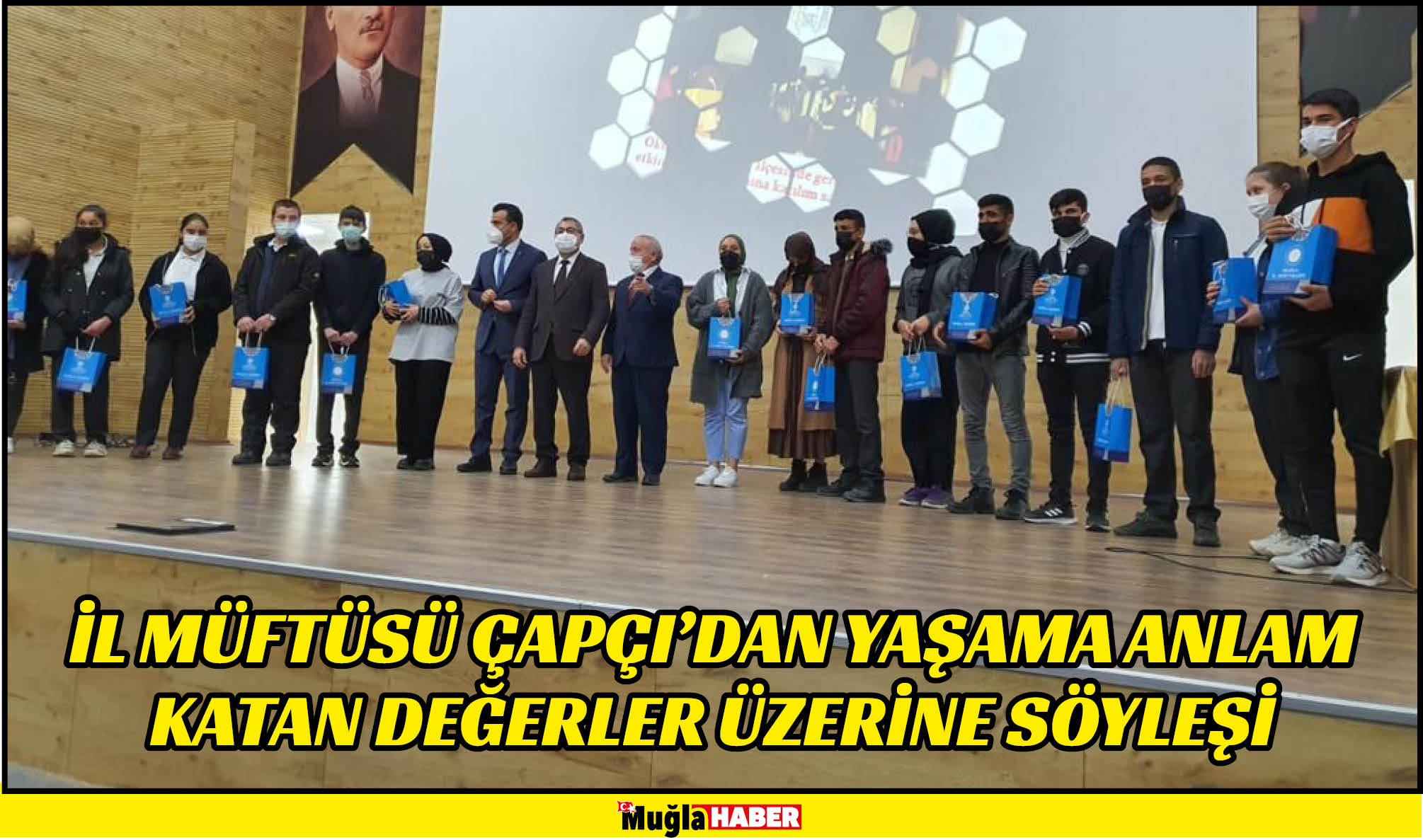 İL MÜFTÜSÜ ÇAPÇI’DAN YAŞAMA ANLAM KATAN DEĞERLER ÜZERİNE SÖYLEŞİ