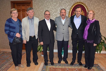 Bosnalı başkandan Saatcı’ya ziyaret
