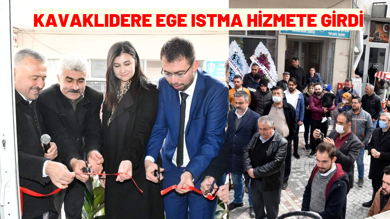 KAVAKLIDERE EGE ISTMA HİZMETE GİRDİ