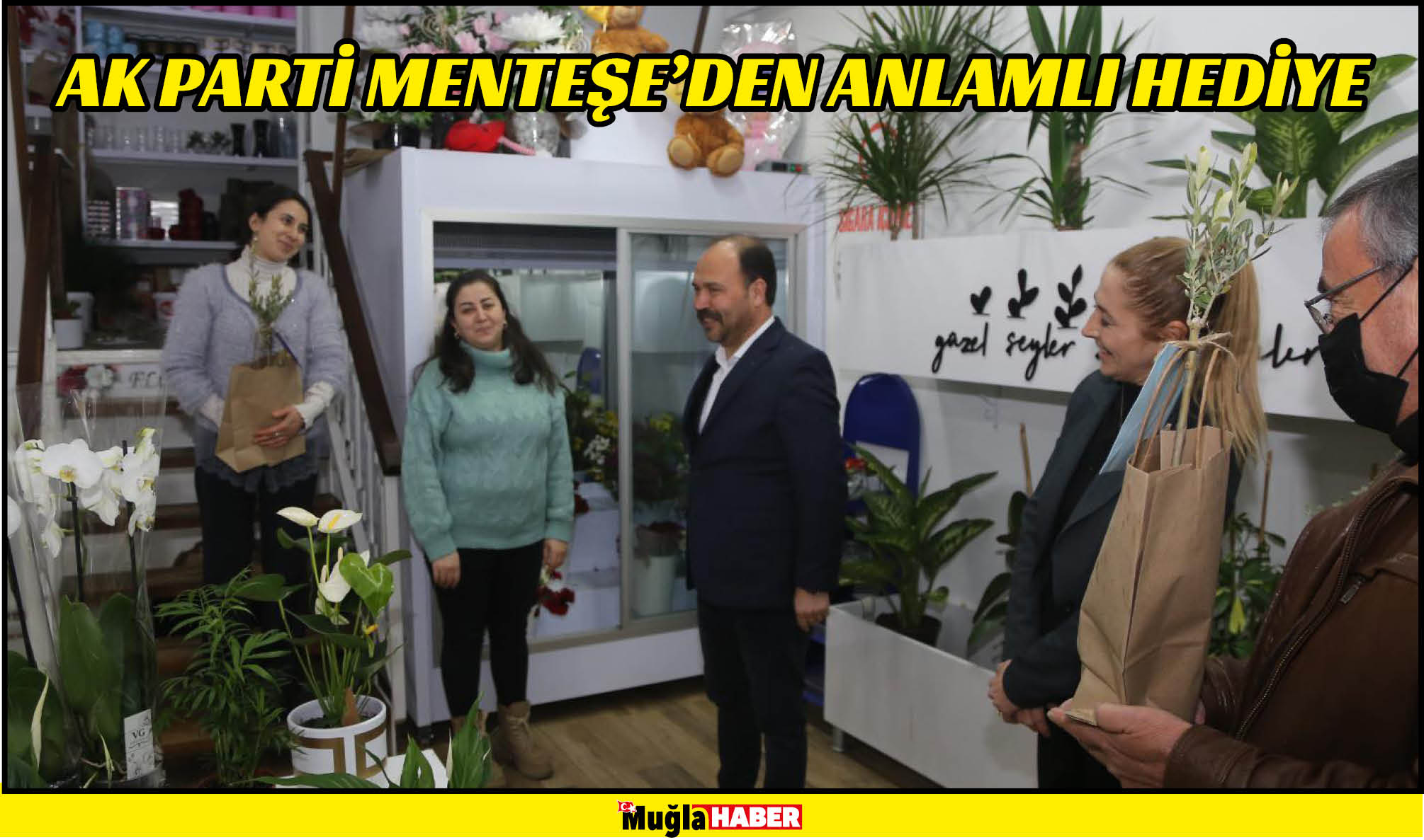 AK Parti Menteşe’den anlamlı hediye