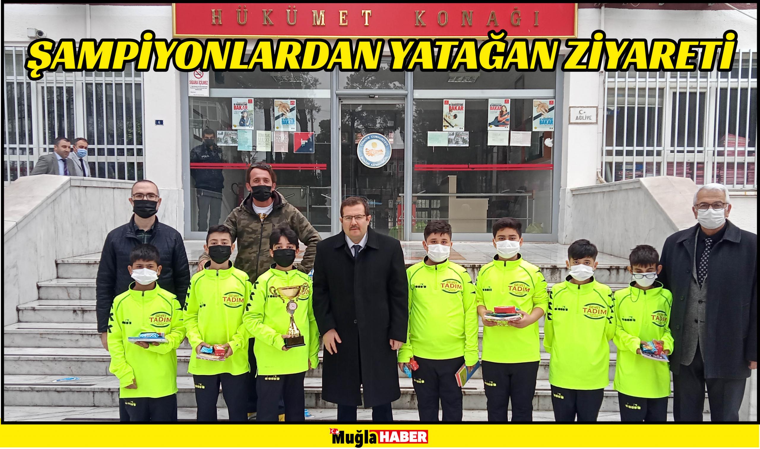 ŞAMPİYONLARDAN YATAĞAN ZİYARETİ