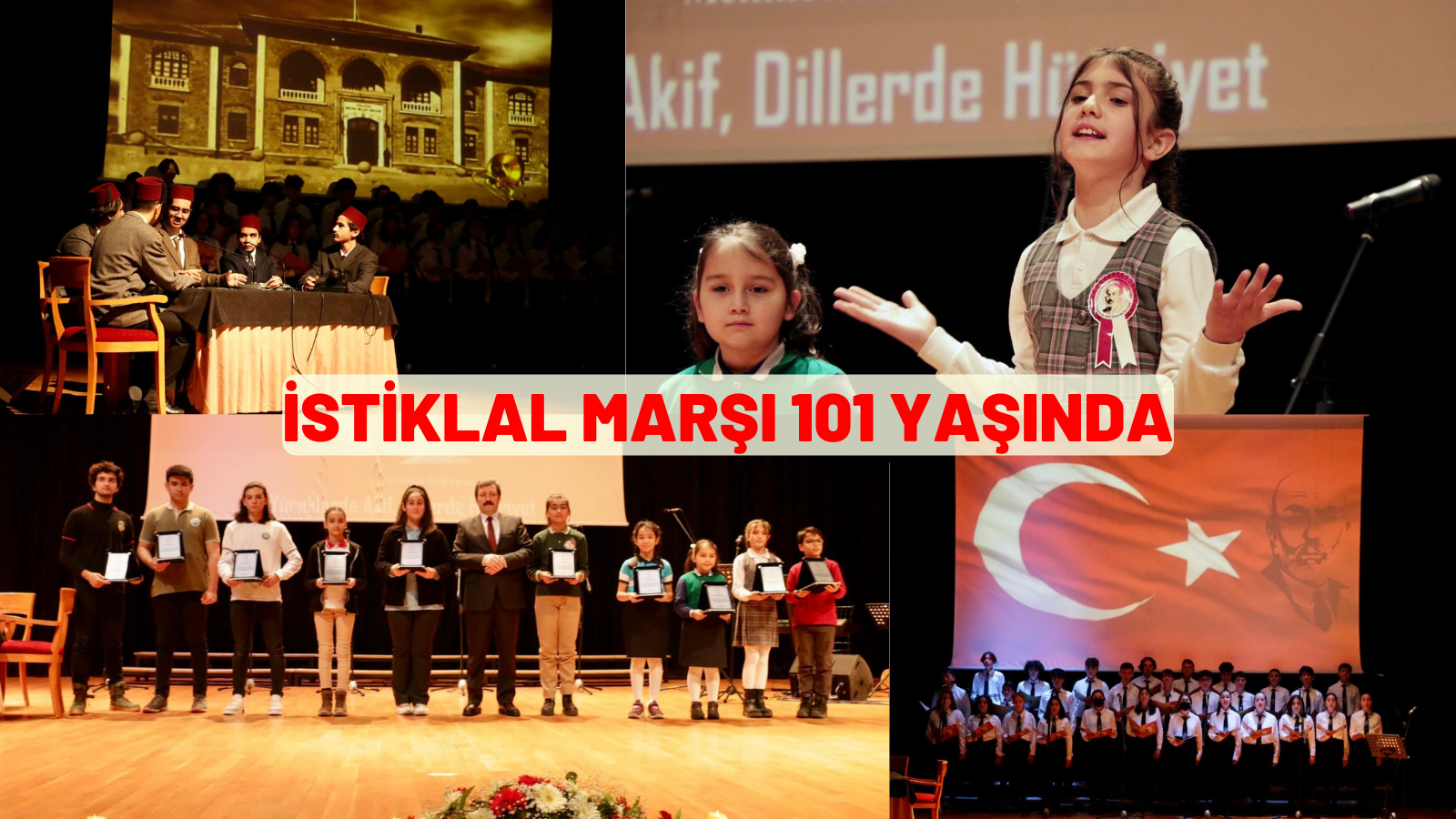 İSTİKLAL MARŞI'NIN 101. YAŞI MUĞLA'DA KUTLANDI