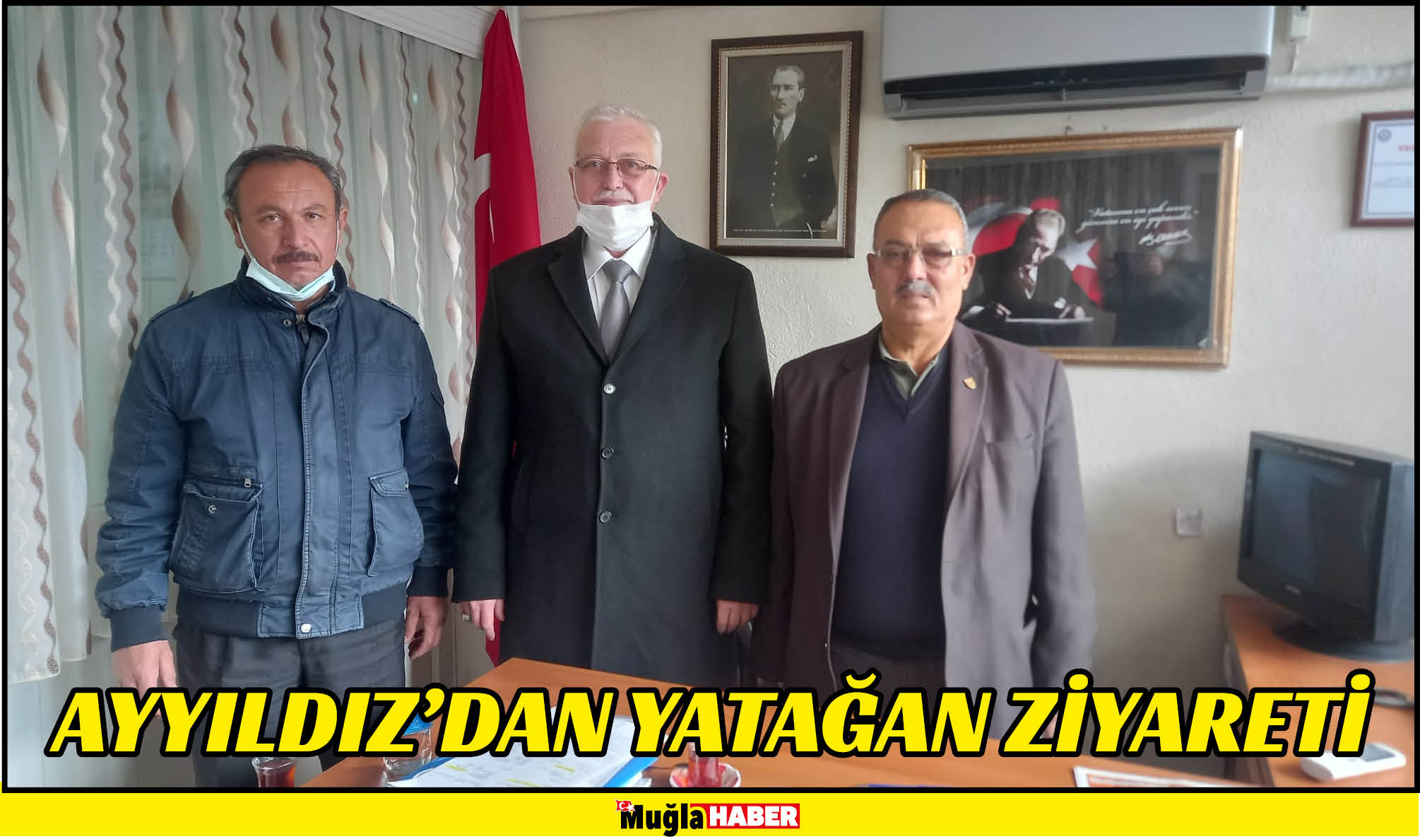 AYYILDIZ’DAN YATAĞAN ZİYARETİ