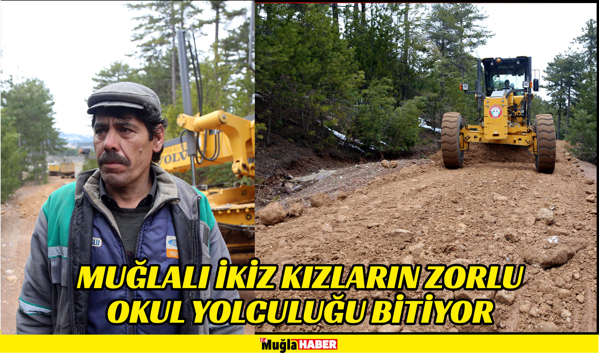 Muğlalı ikiz kızların zorlu okul yolculuğu bitiyor