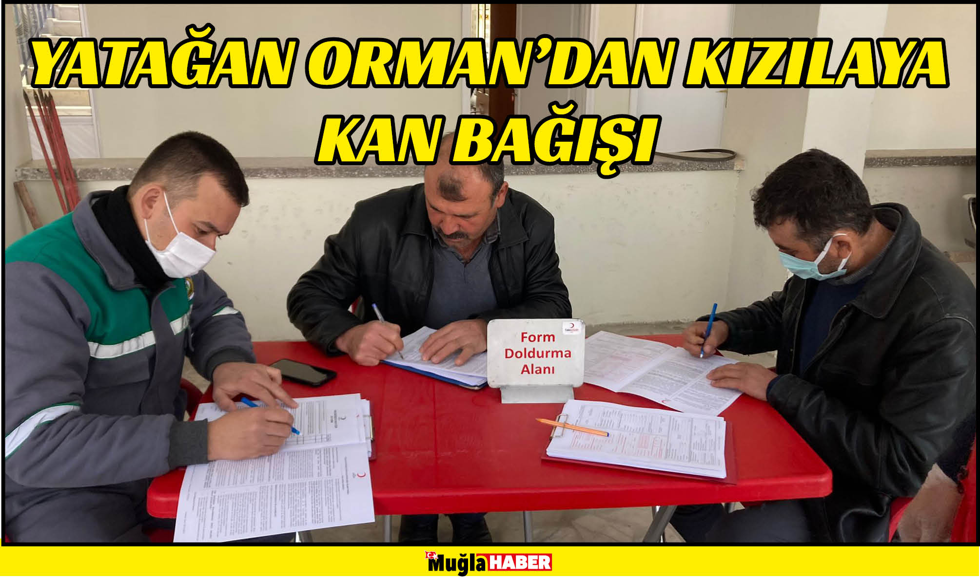 YATAĞAN ORMAN’DAN KIZILAYA KAN BAĞIŞI