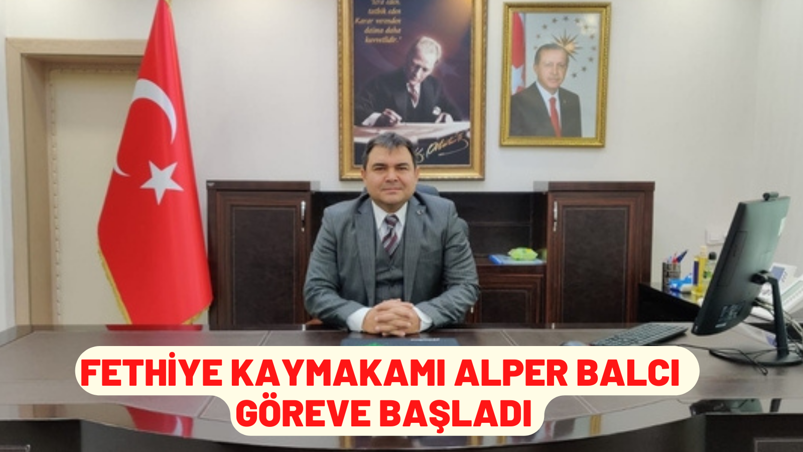 FETHİYE KAYMAKAMI GÖREVE BAŞLADI