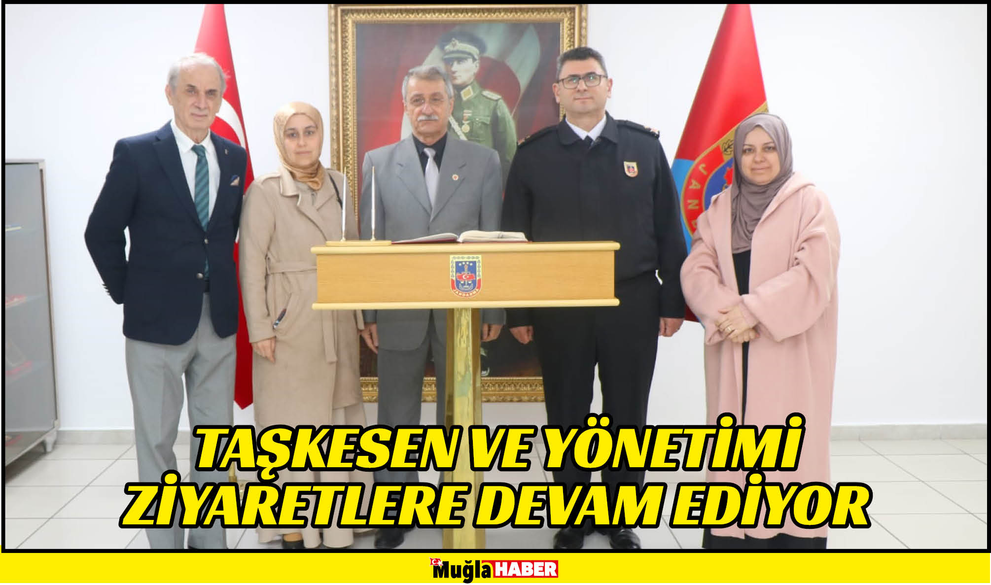 TAŞKESEN VE YÖNETİMİ ZİYARETLERE DEVAM EDİYOR