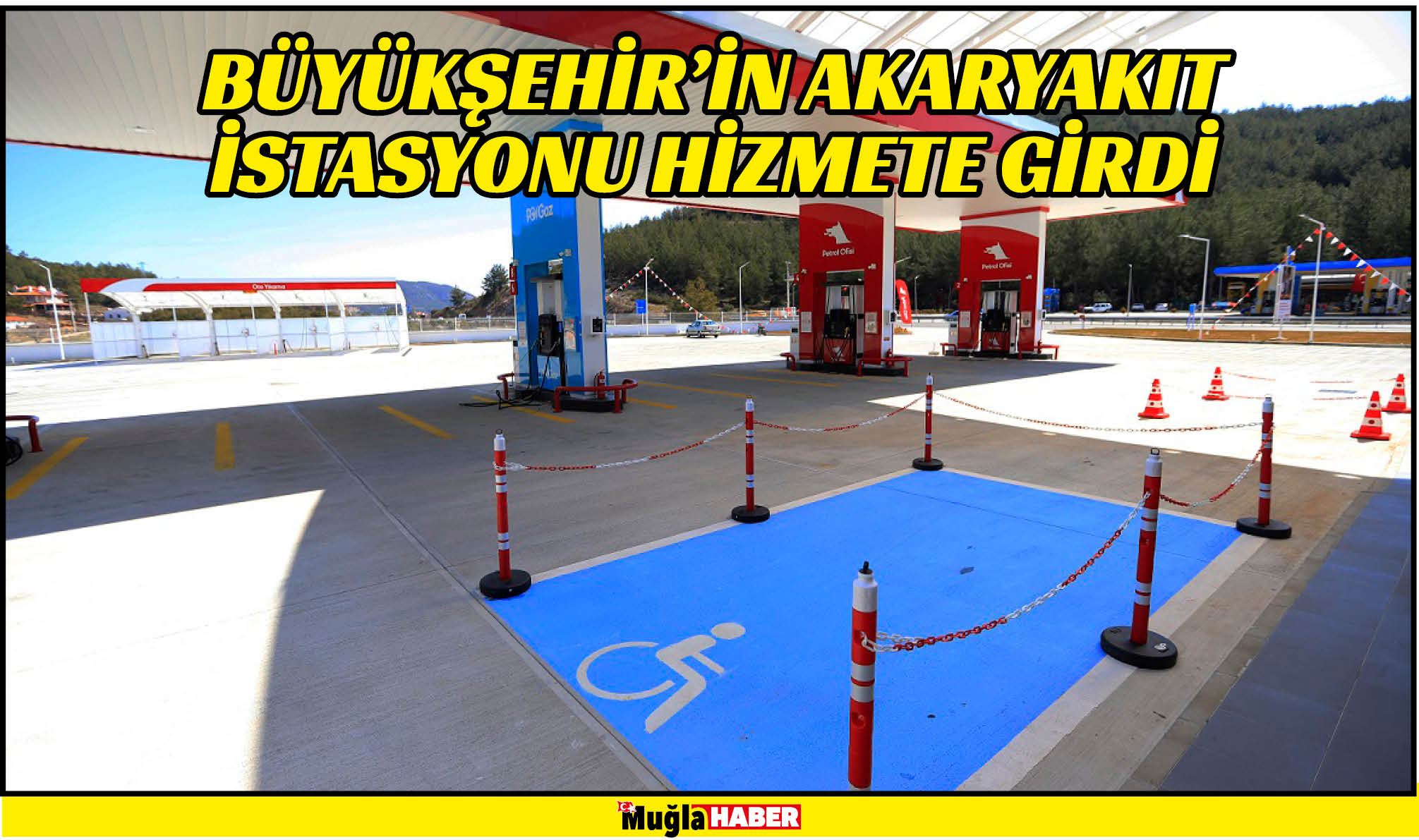 BÜYÜKŞEHİR’İN AKARYAKIT İSTASYONU HİZMETE GİRDİ