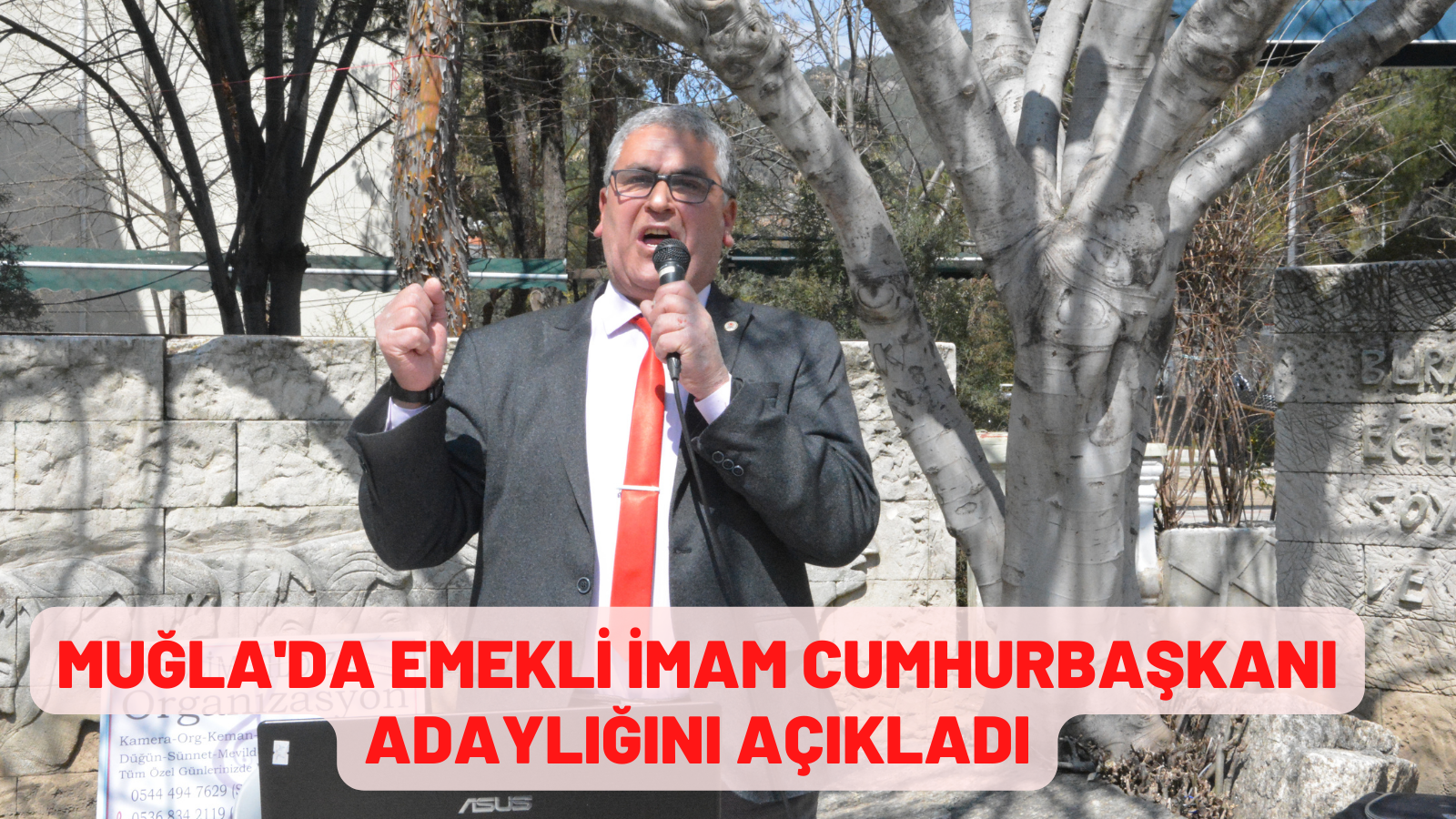 EMEKLİ İMAM CUMHURBAŞKANI ADAYI OLDU