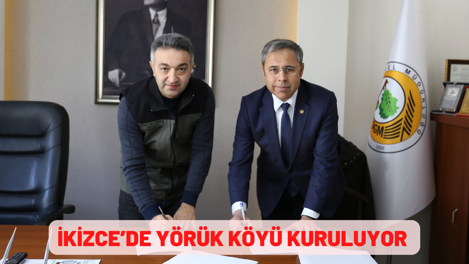 İKİZCE’DE YÖRÜK KÖYÜ KURULUYOR