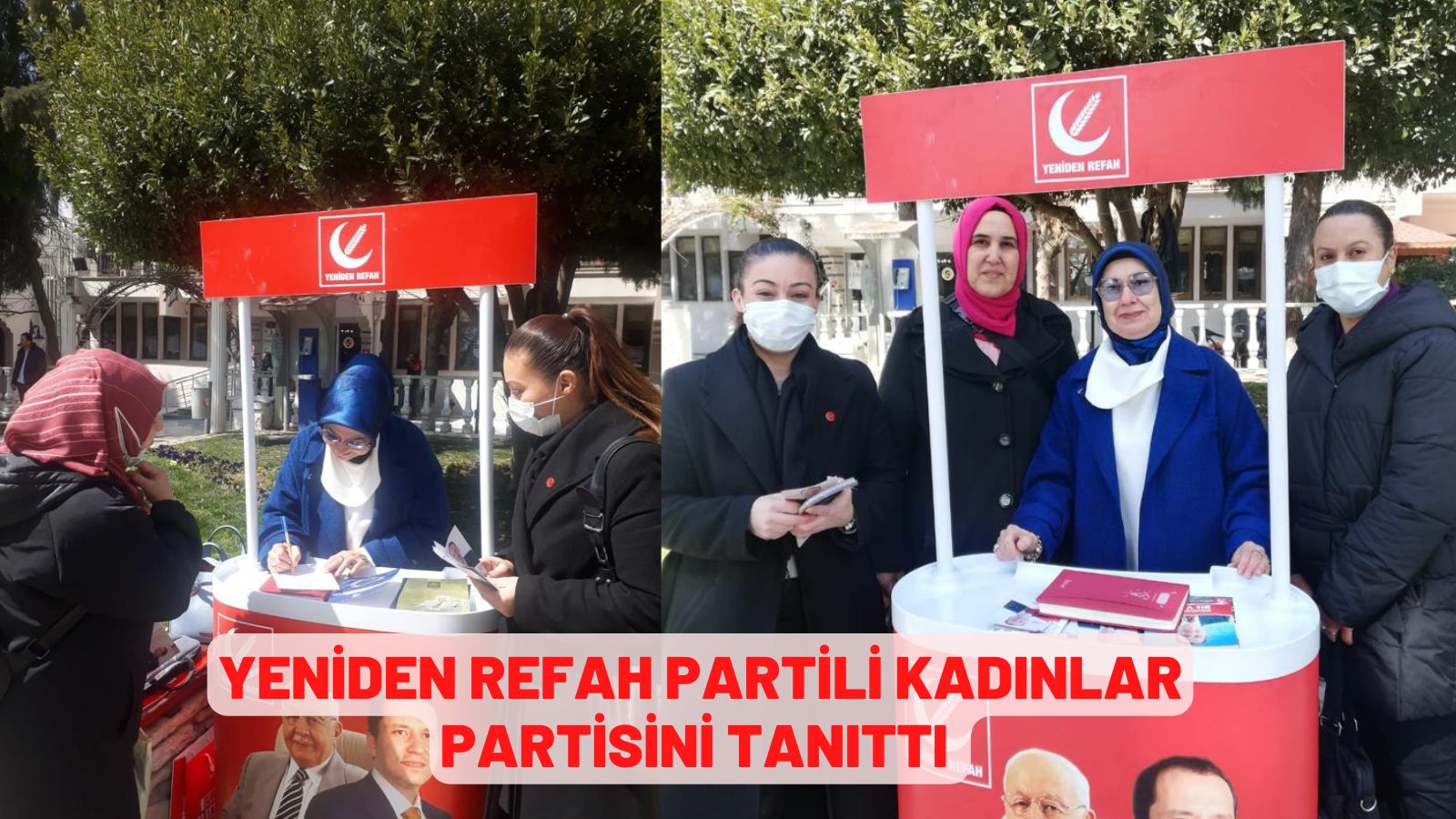 YENİDEN REFAH PARTİLİ KADINLAR PARTİSİNİ TANITTI