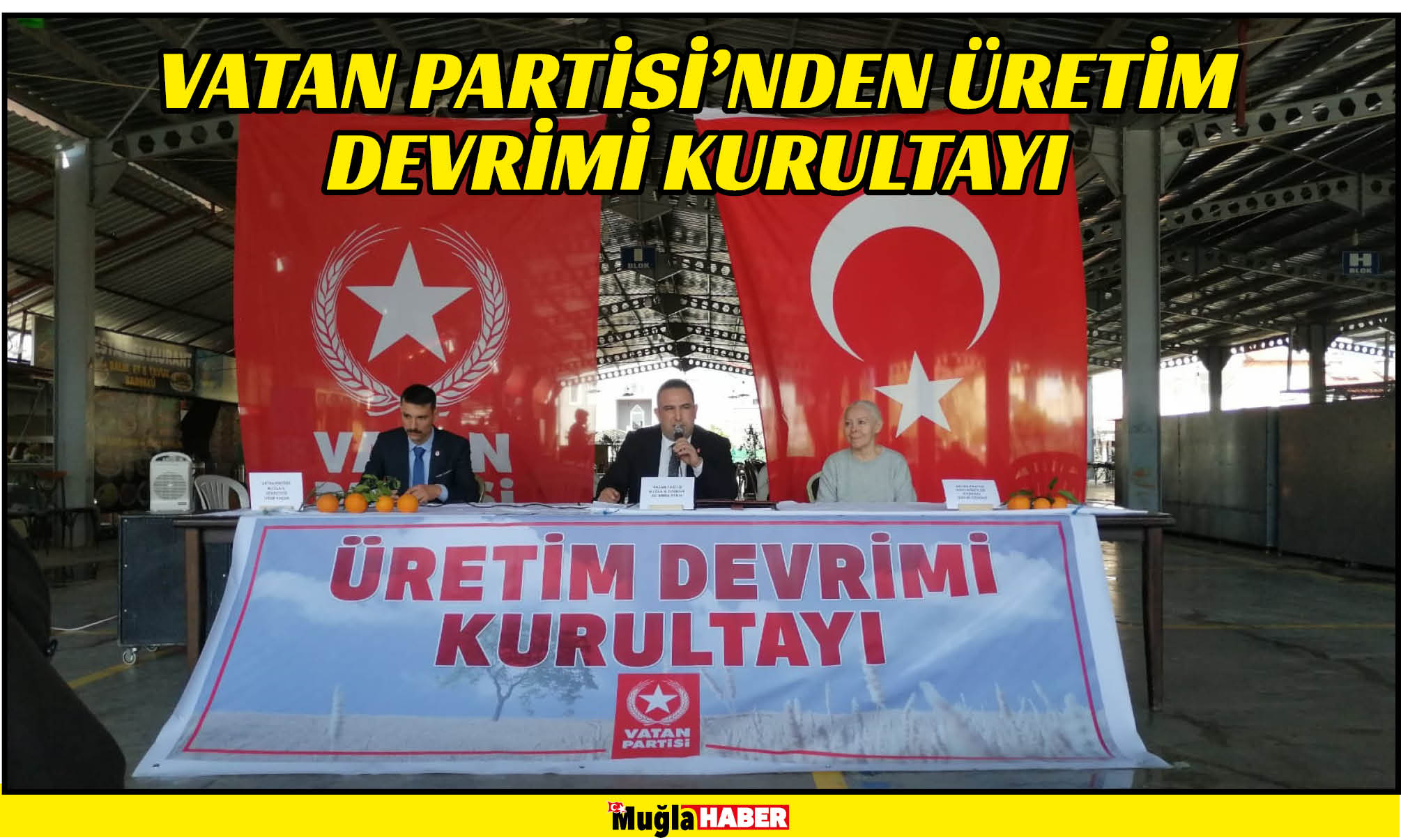 VATAN PARTİSİ’NDEN ÜRETİM DEVRİMİ KURULTAYI