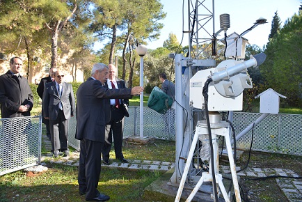 Vali’ye Meteoroloji brifingi
