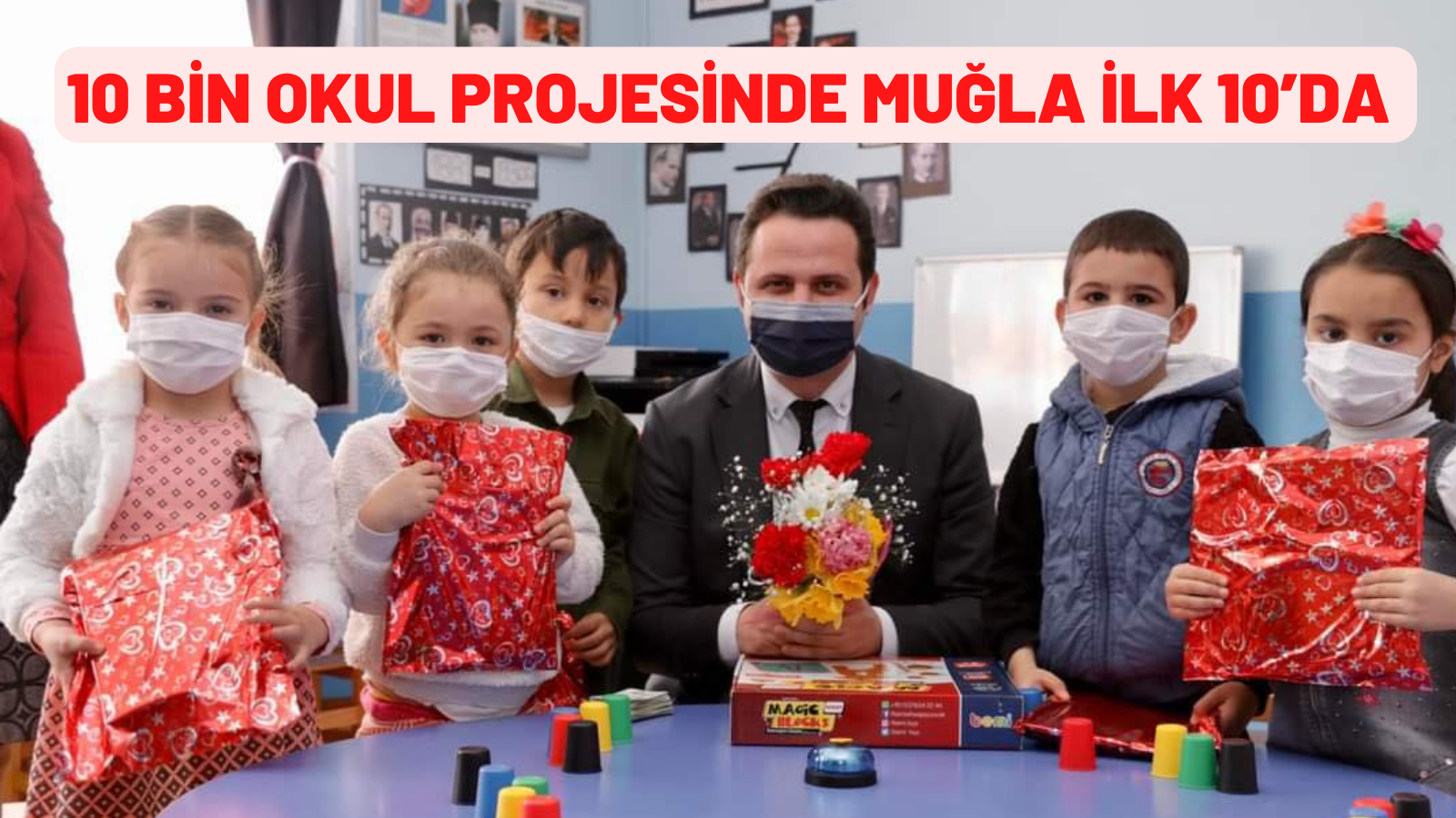 10 BİN OKUL PROJESİNDE MUĞLA İLK 10’DA