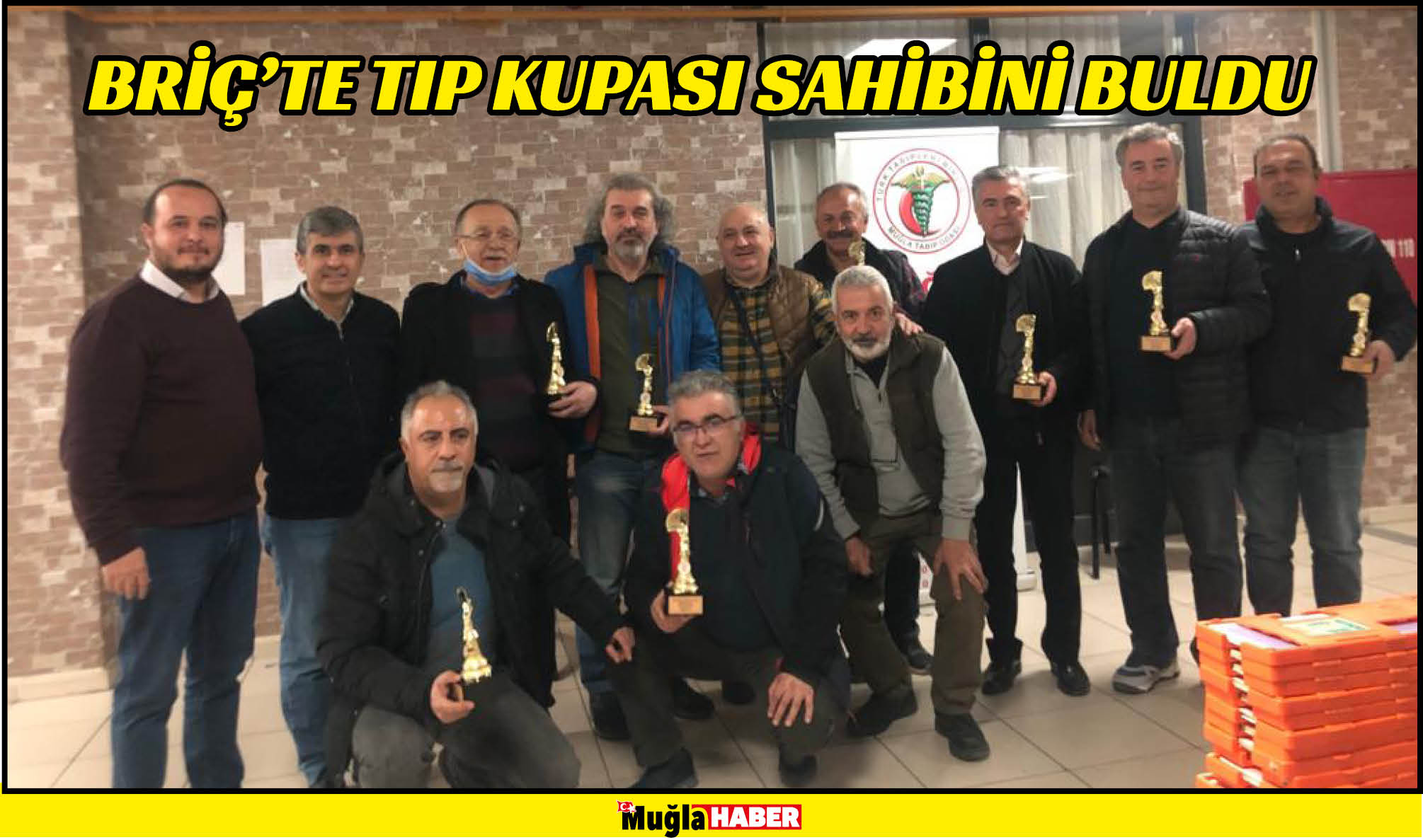 BRİÇ’TE TIP KUPASI SAHİBİNİ BULDU