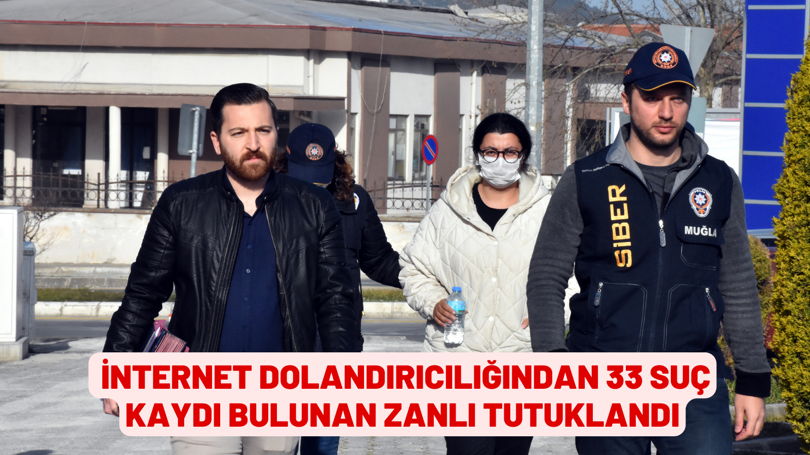 Muğla'da internet dolandırıcılığından 33 suç kaydı bulunan zanlı tutuklandı