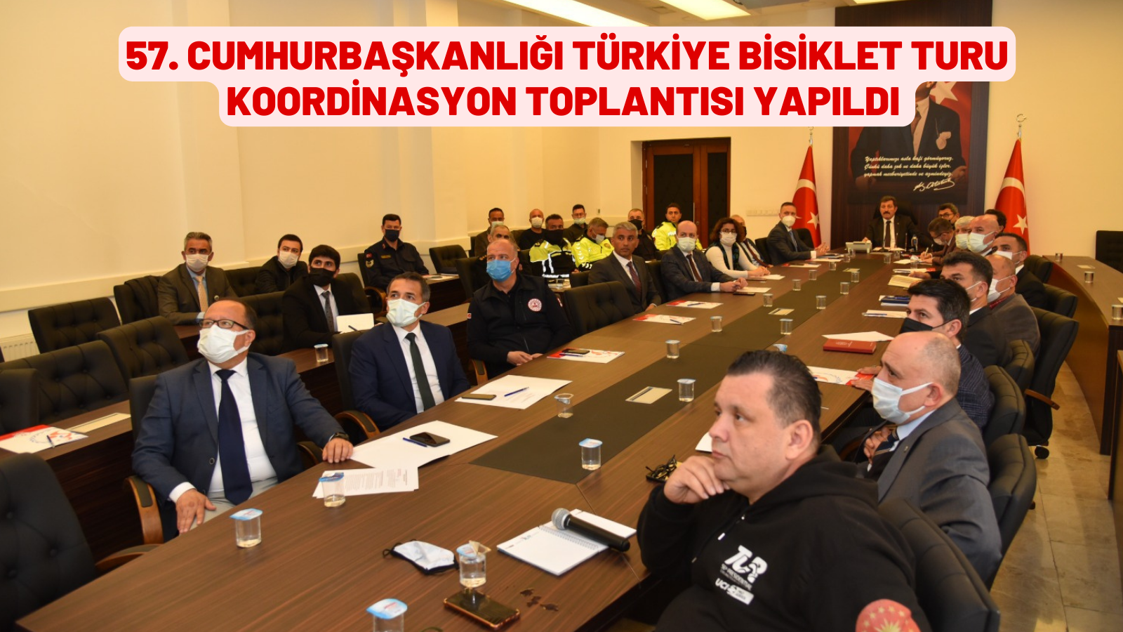 CUMHURBAŞKANLIĞI TÜRKİYE BİSİKLET TURU KOORDİNASYON TOPLANTISI YAPILDI
