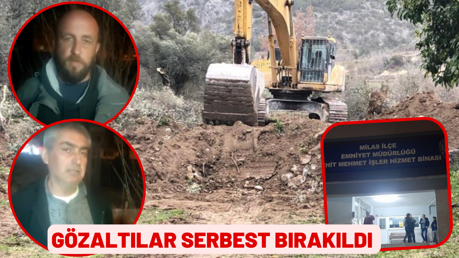 GÖZALTILAR SERBEST BIRAKILDI