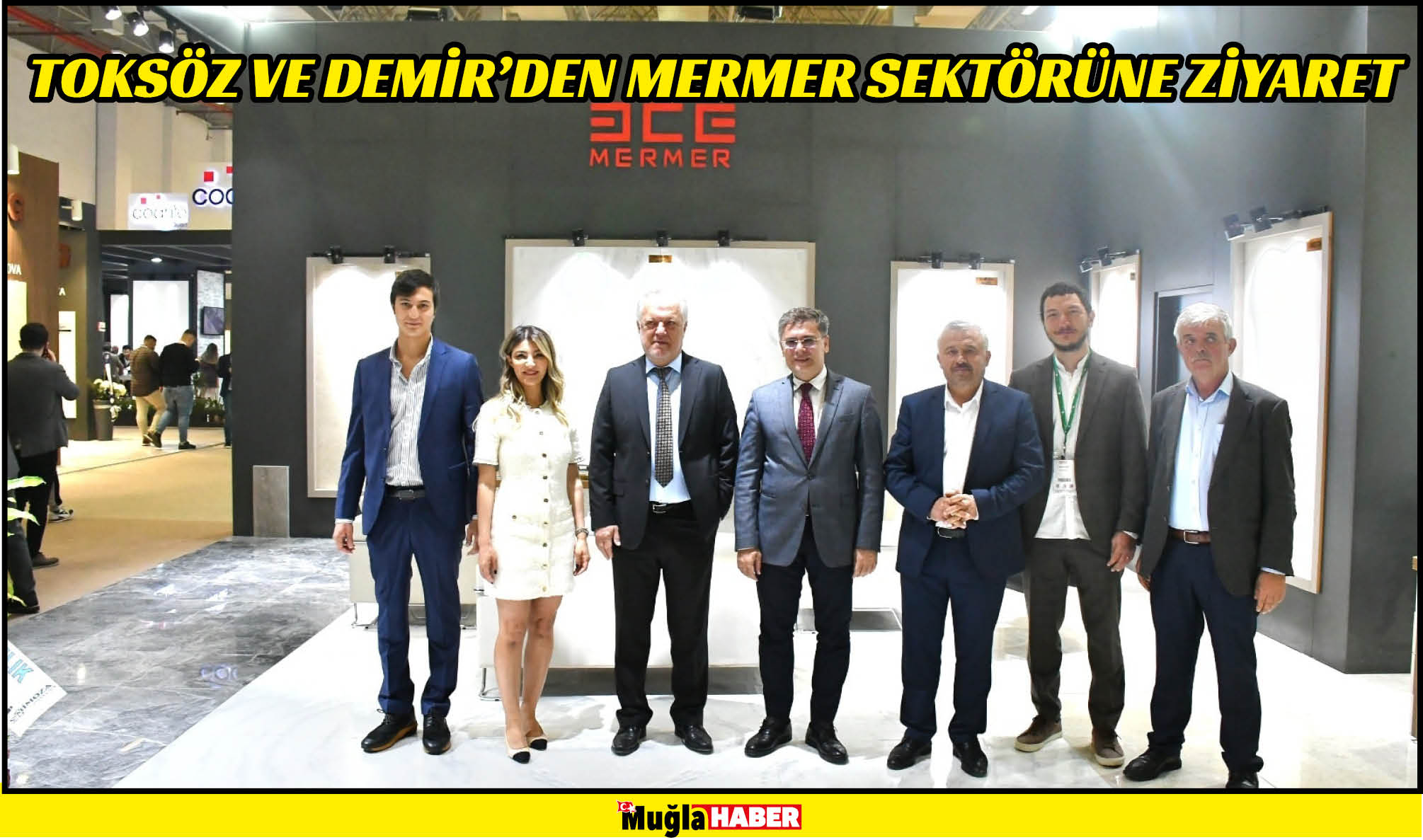 TOKSÖZ VE DEMİR’DEN MERMER SEKTÖRÜNE ZİYARET