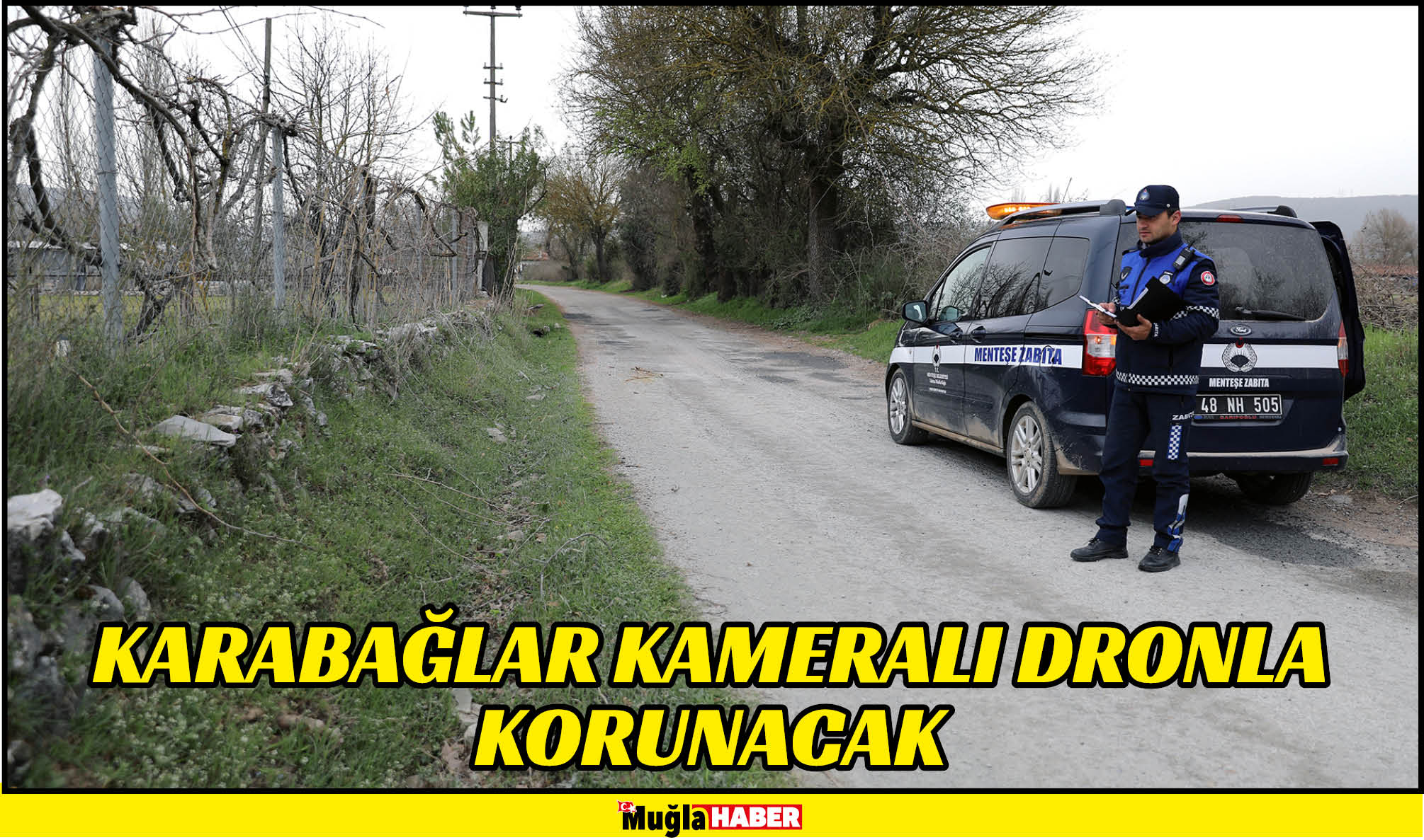 KARABAĞLAR KAMERALI DRONLA KORUNACAK