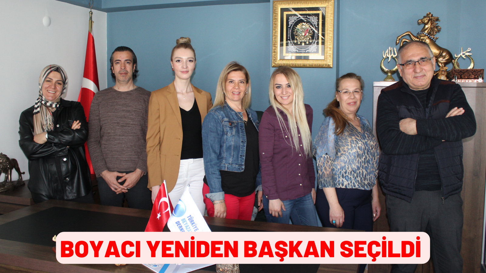 BOYACI YENİDEN BAŞKAN SEÇİLDİ