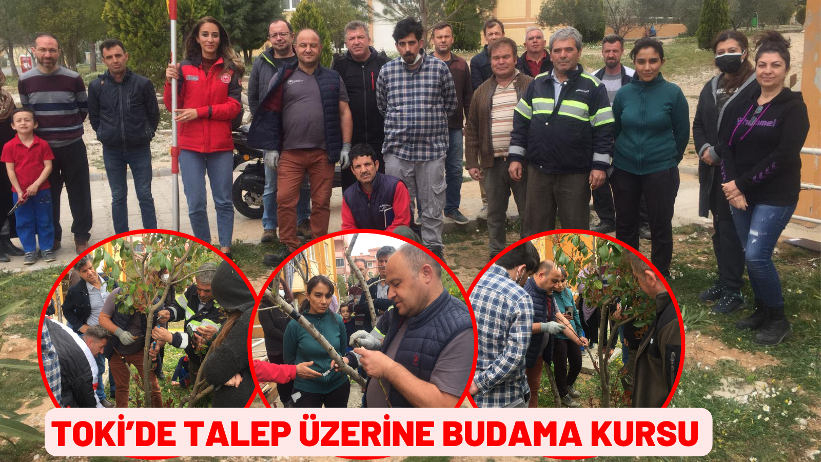 TOKİ’DE TALEP ÜZERİNE BUDAMA KURSU