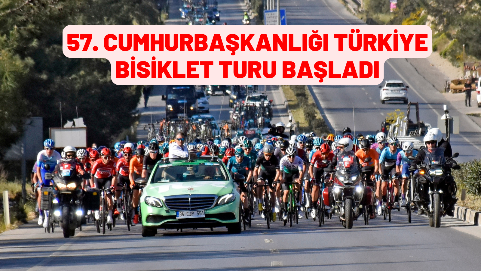 57. Cumhurbaşkanlığı Türkiye Bisiklet Turu başladı