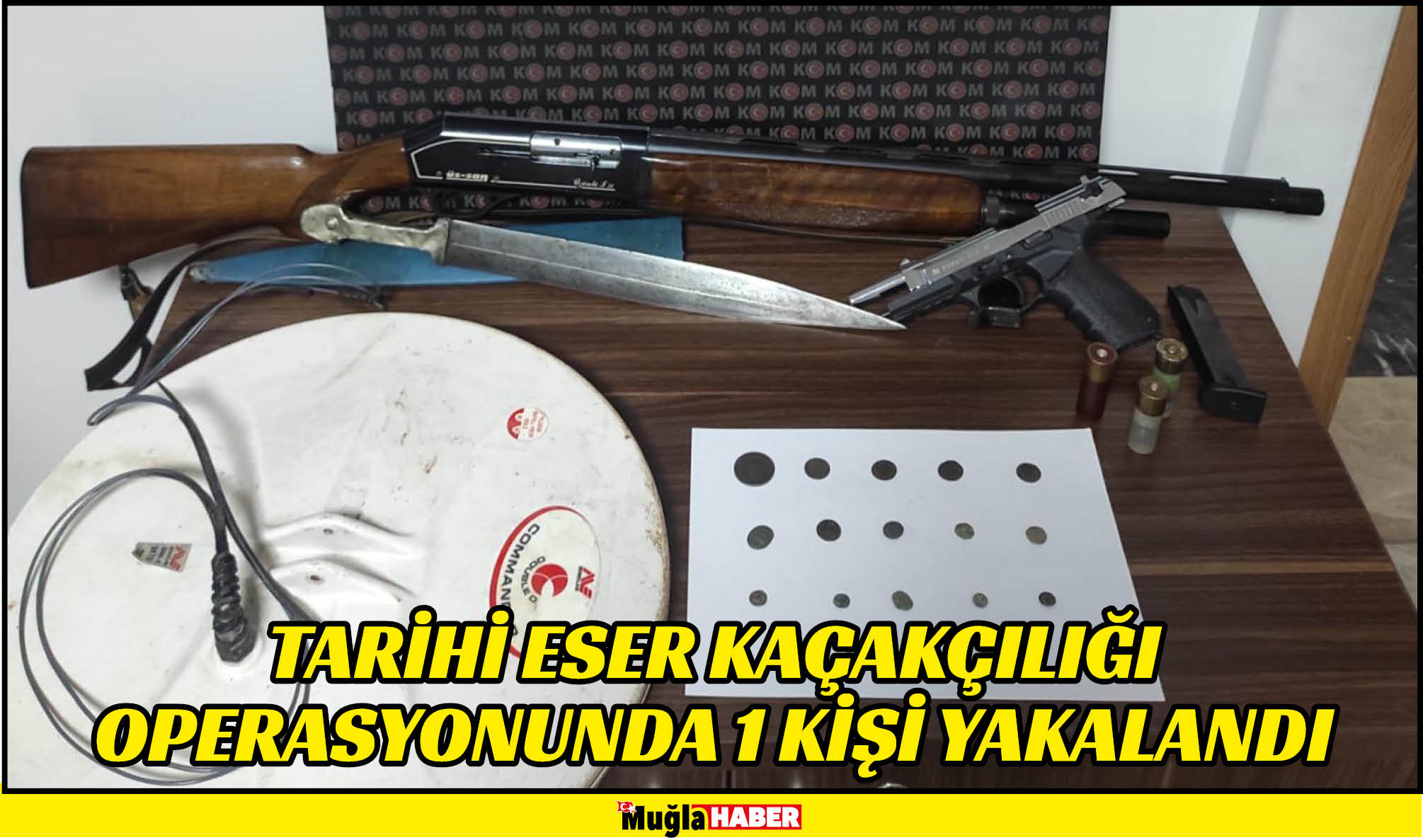 tarihi eser kaçakçılığı operasyonunda 1 kişi yakalandı