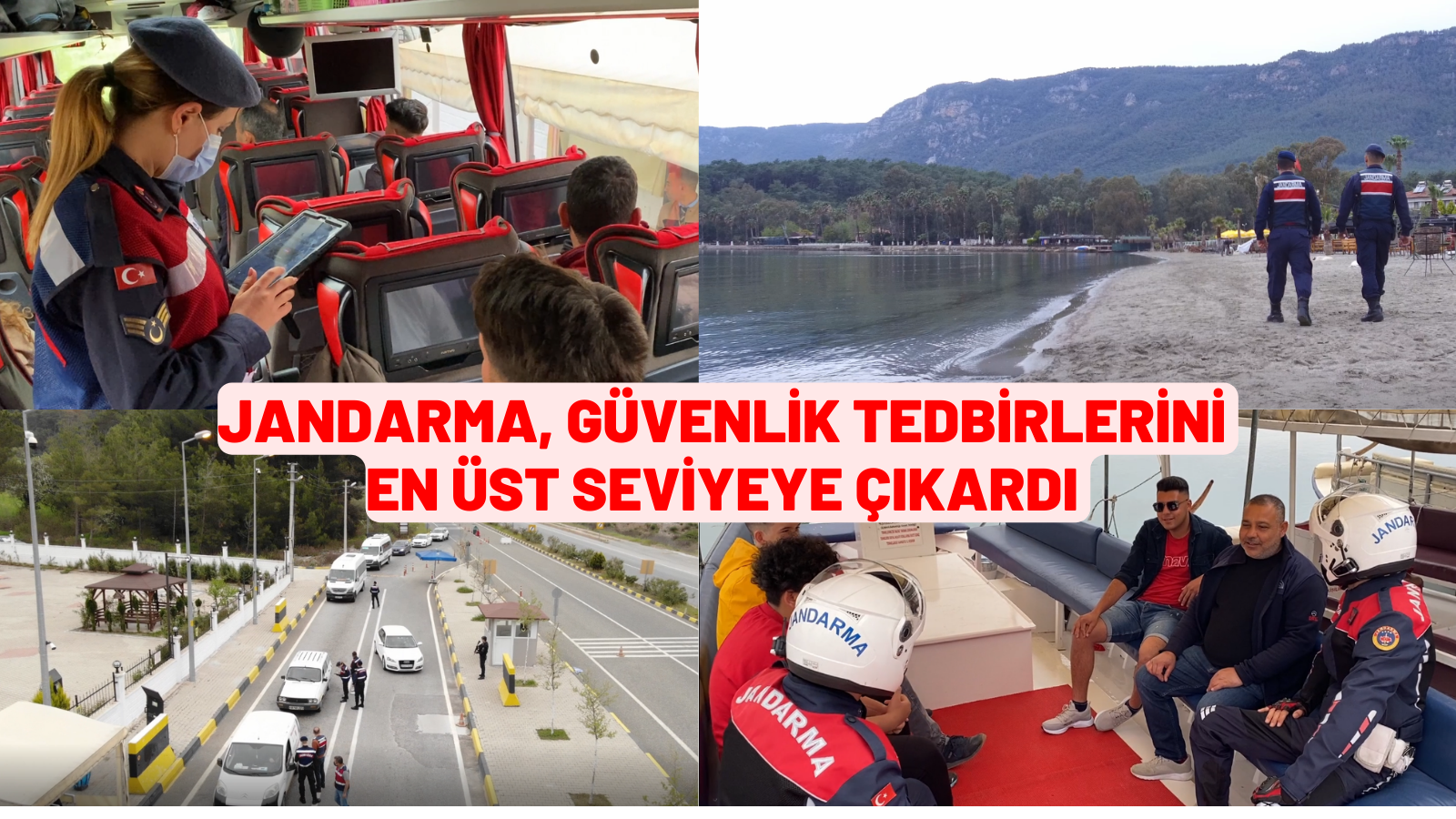 JANDARMA GÜVENLİK TEDBİRLERİNİ EN ÜST SEVİYEYE ÇIKARDI