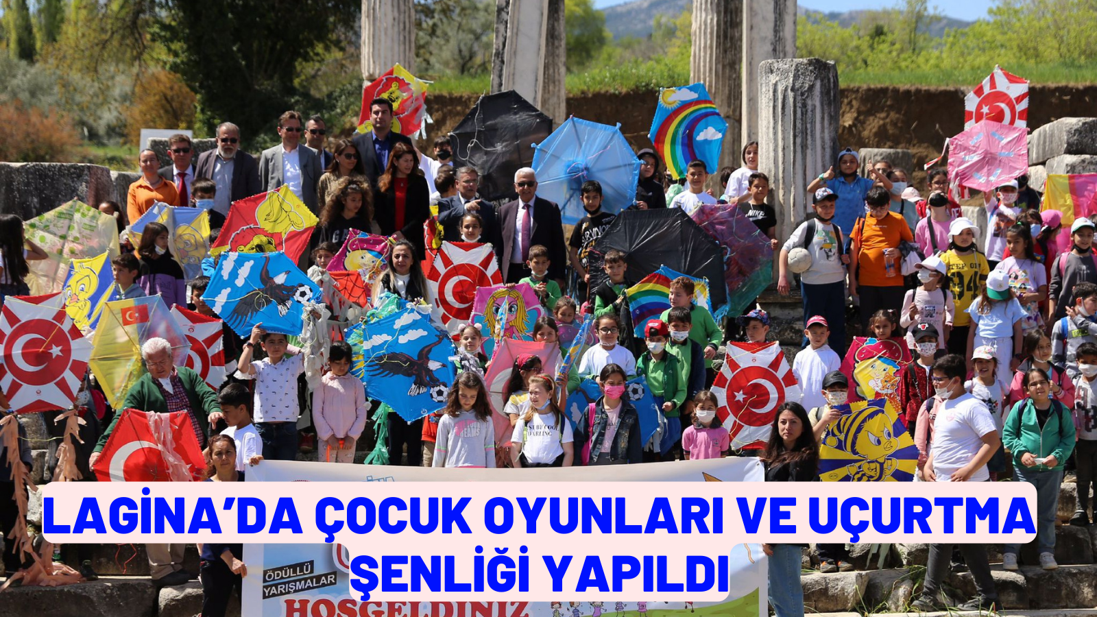 LAGİNA’DA ÇOCUK OYUNLARI VE UÇURTMA ŞENLİĞİ YAPILDI