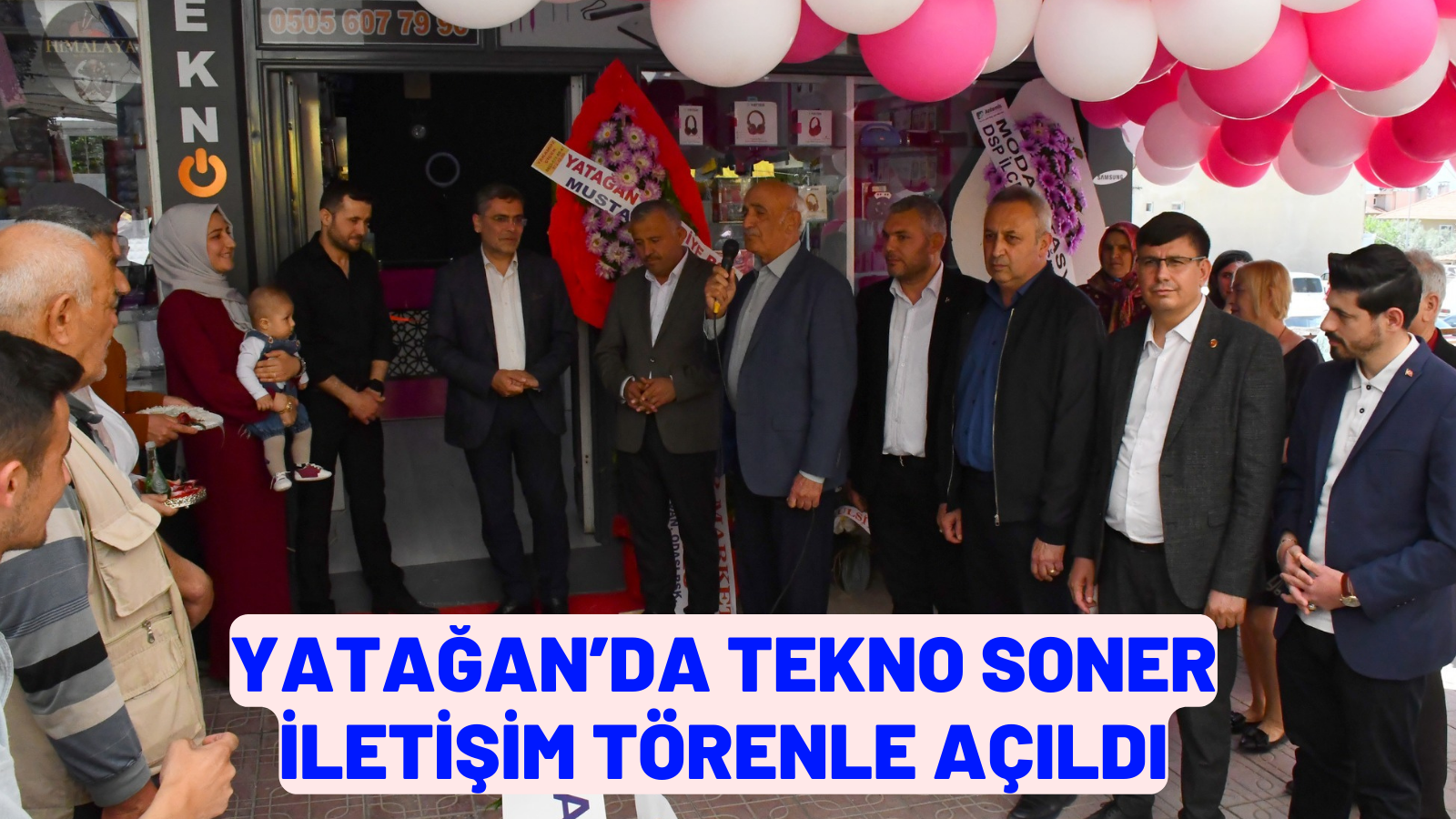 YATAĞAN’DA TEKNO SONER İLETİŞİM TÖRENLE AÇILDI