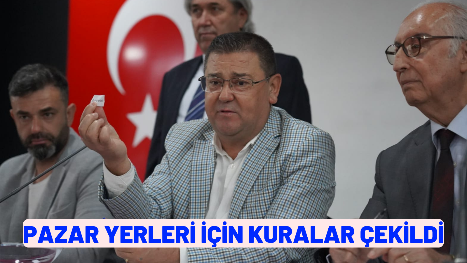 PAZAR YERLERİ İÇİN KURALAR ÇEKİLDİ