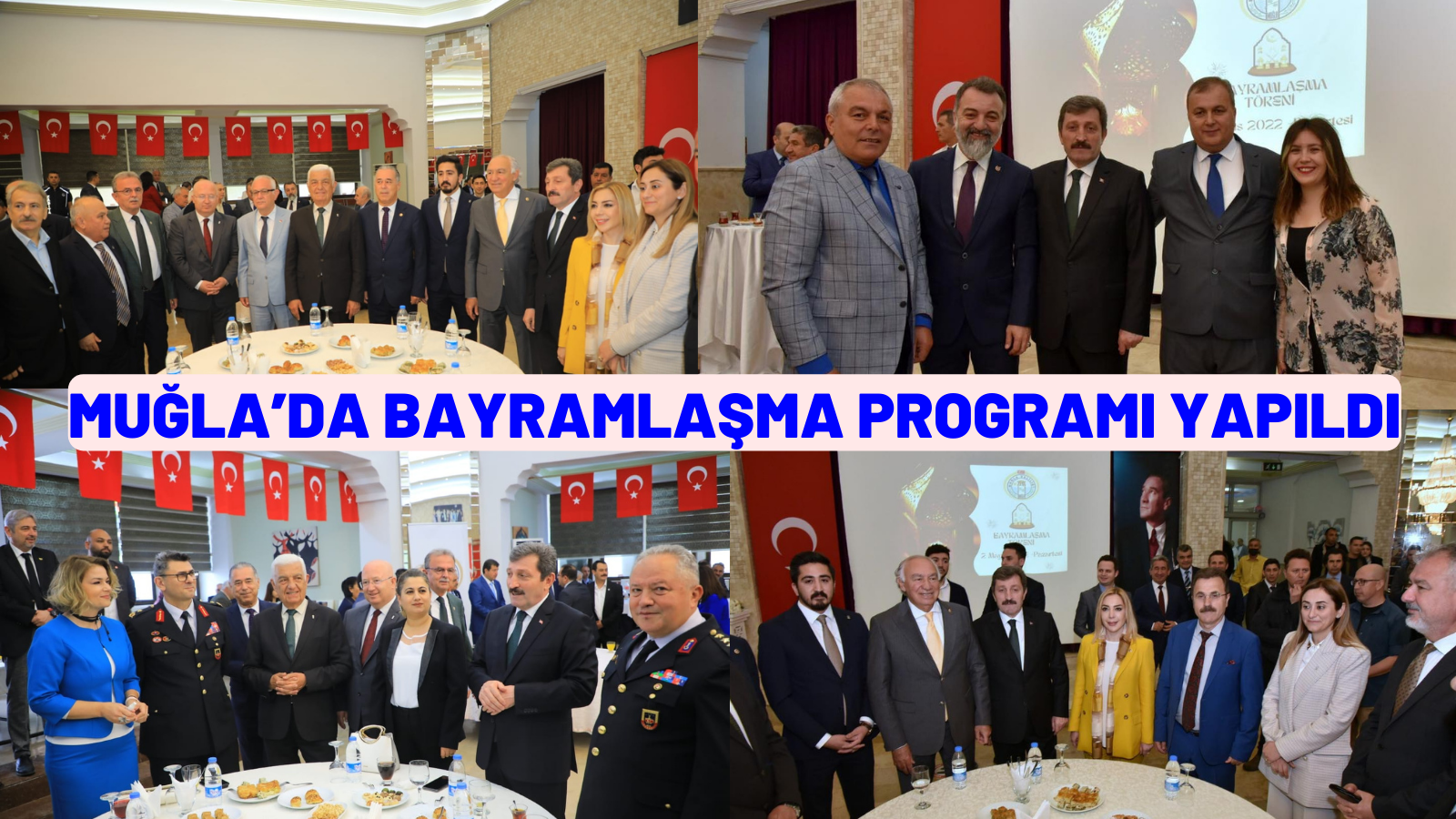 Muğla’da Bayramlaşma Programı Yapıldı