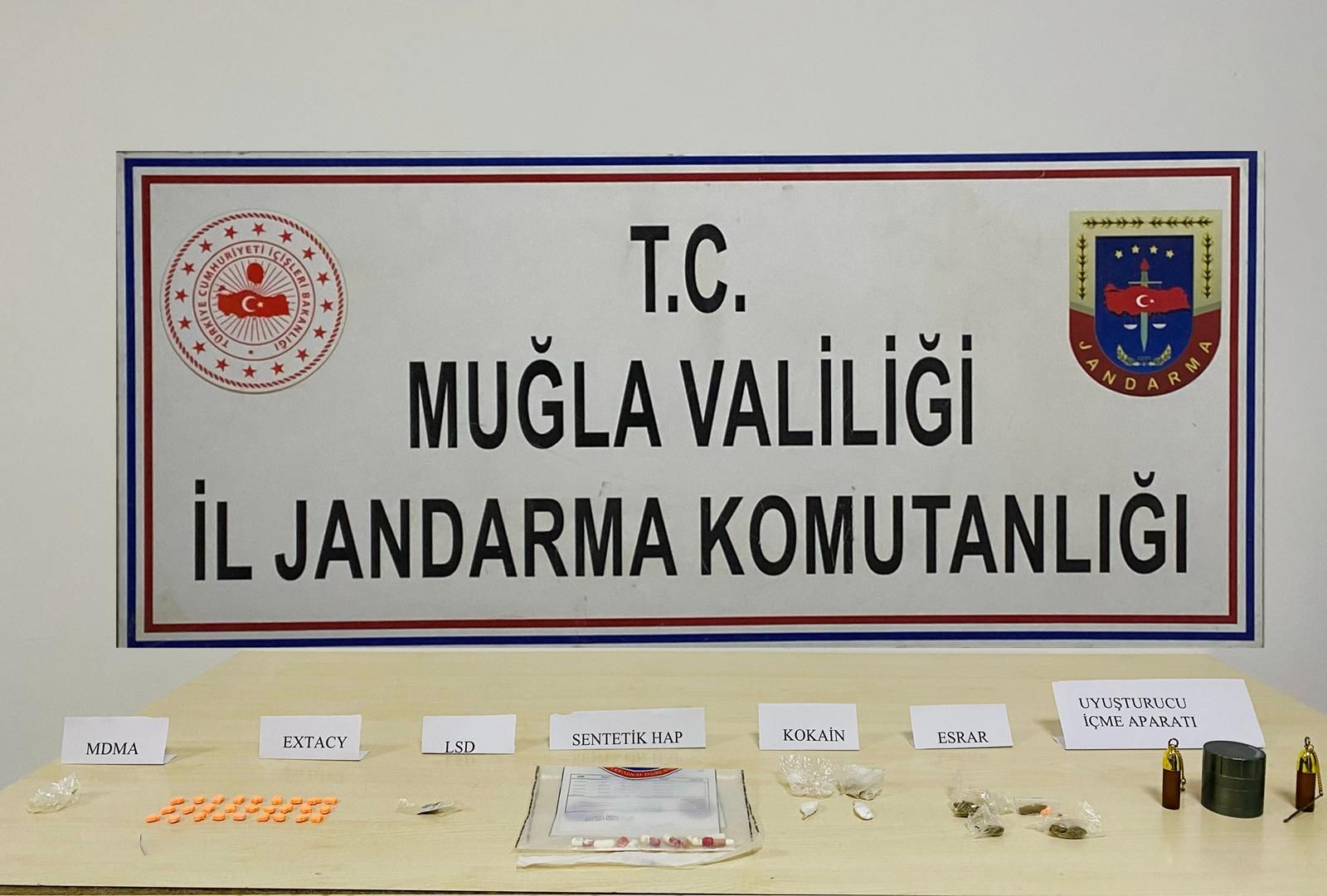 Muğla'da düzenlenen uyuşturucu operasyonunda 10 kişi gözaltına alındı