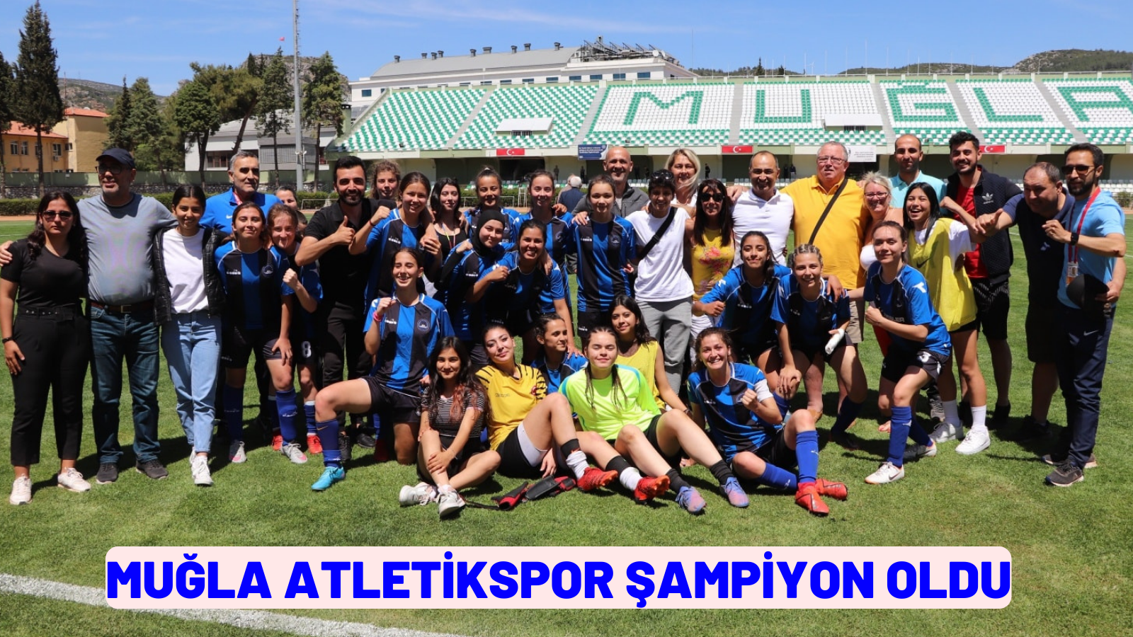 MUĞLA ATLETİKSPOR ŞAMPİYON OLDU