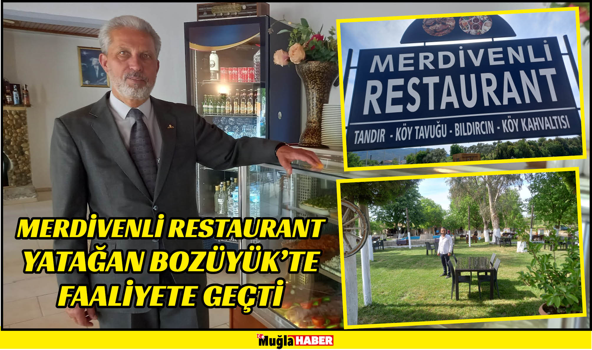 MERDİVENLİ RESTAURANT YATAĞAN BOZÜYÜK’TE FAALİYETE GEÇTİ