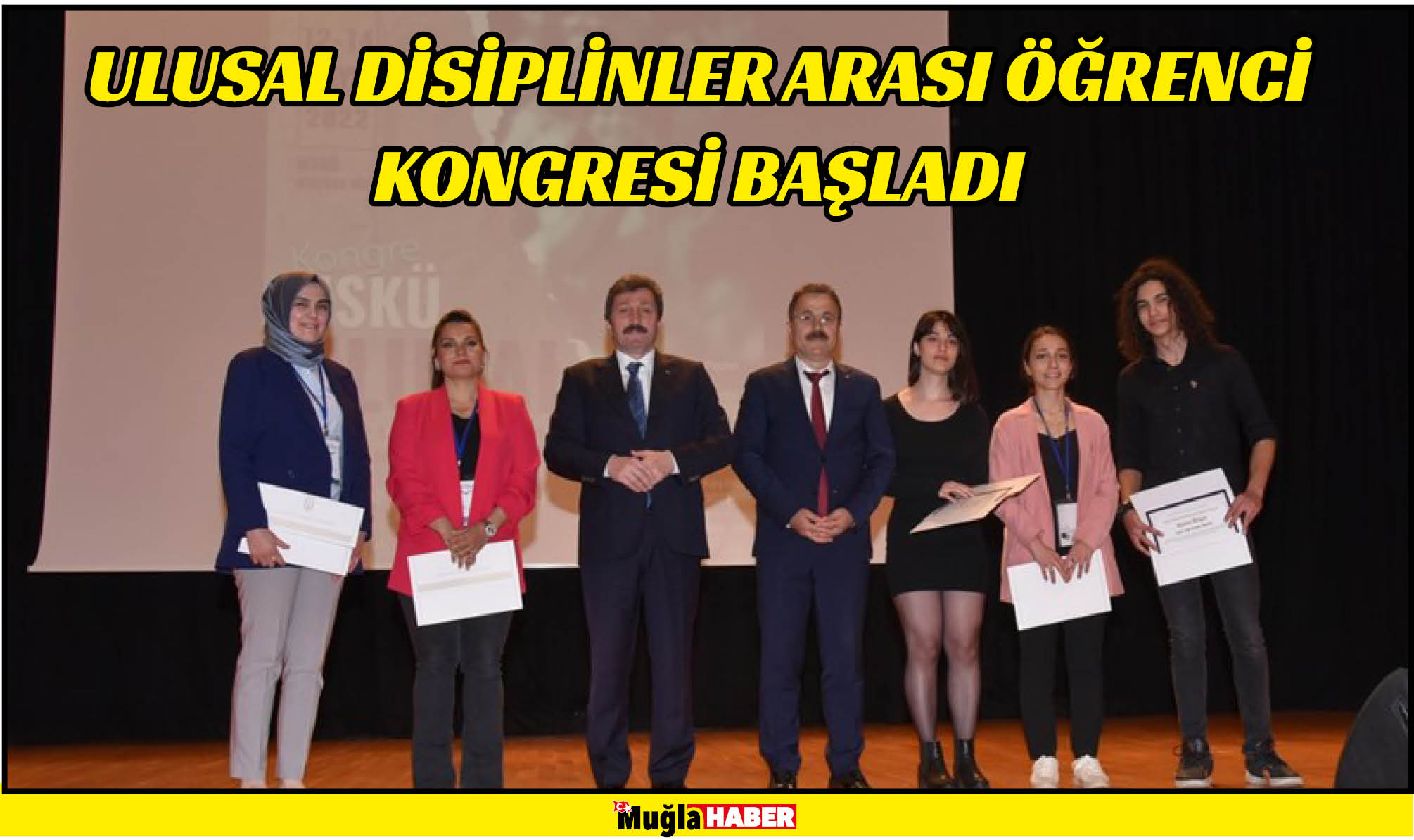 ULUSAL DİSİPLİNLER ARASI ÖĞRENCİ KONGRESİ BAŞLADI