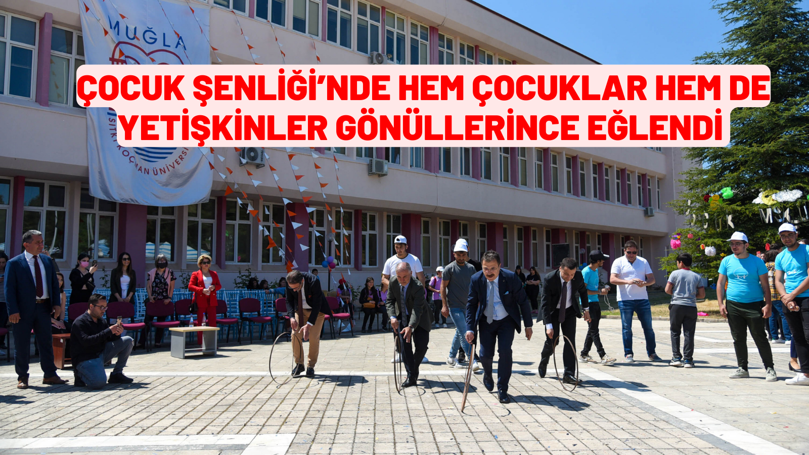 ÇOCUK ŞENLİĞİ’NDE HEM ÇOCUKLAR HEM DE YETİŞKİNLER EĞLENDİ