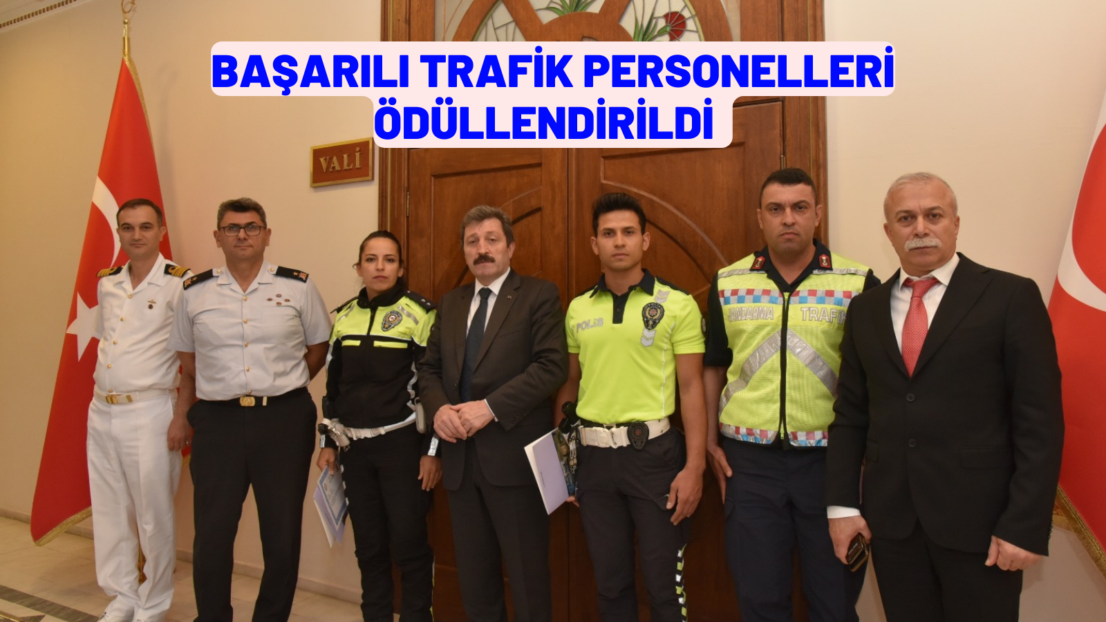 BAŞARILI TRAFİK PERSONELLERİ ÖDÜLLENDİRİLDİ