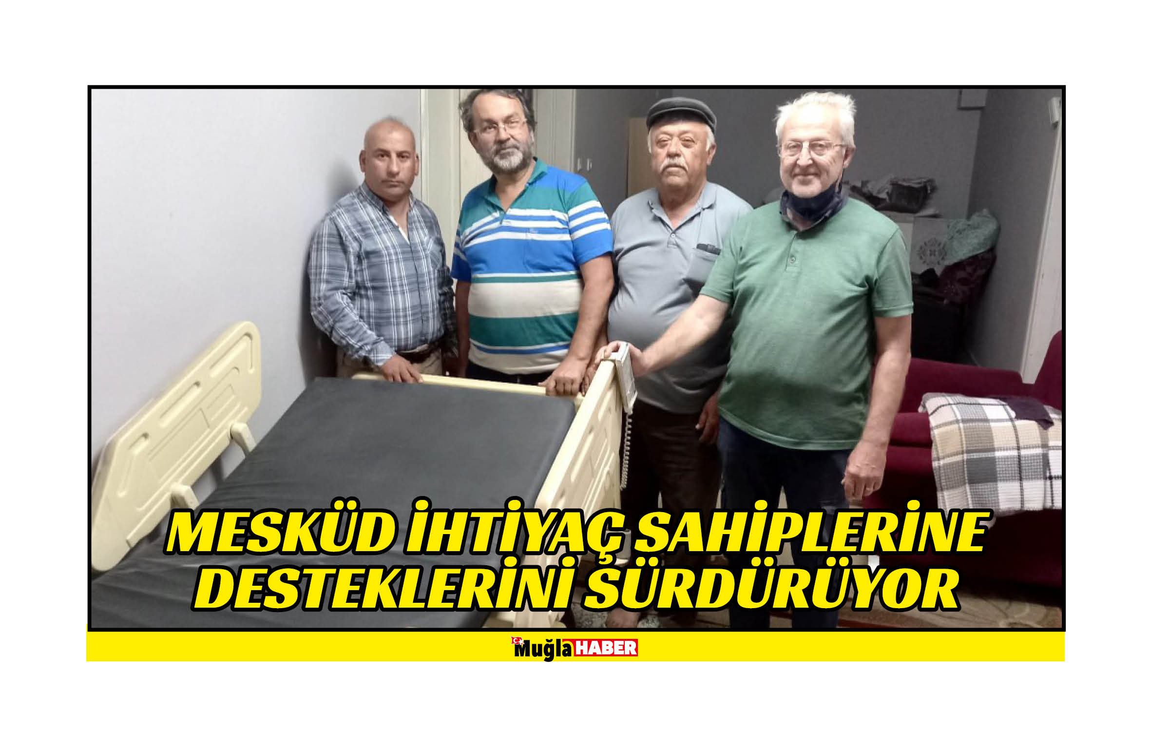 MESKÜD İHTİYAÇ SAHİPLERİNE DESTEKLERİNİ SÜRDÜRÜYOR