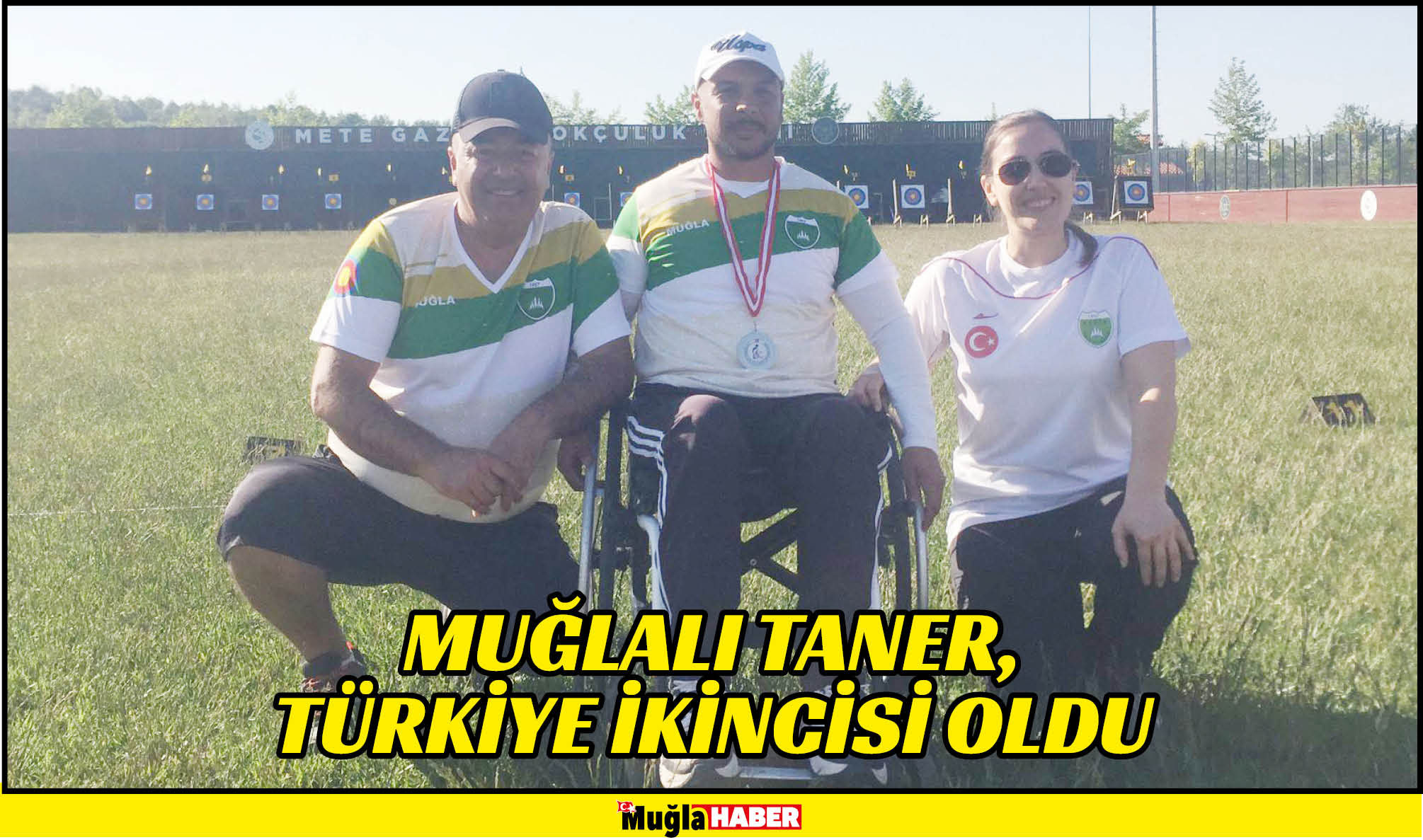 MUĞLALI TANER, TÜRKİYE İKİNCİSİ OLDU