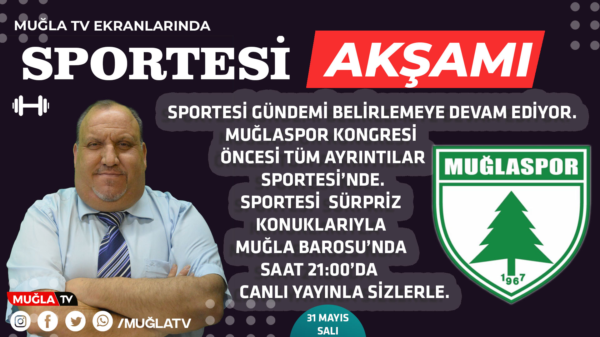 SPORTESİ BU AKŞAM SİZLERLE .