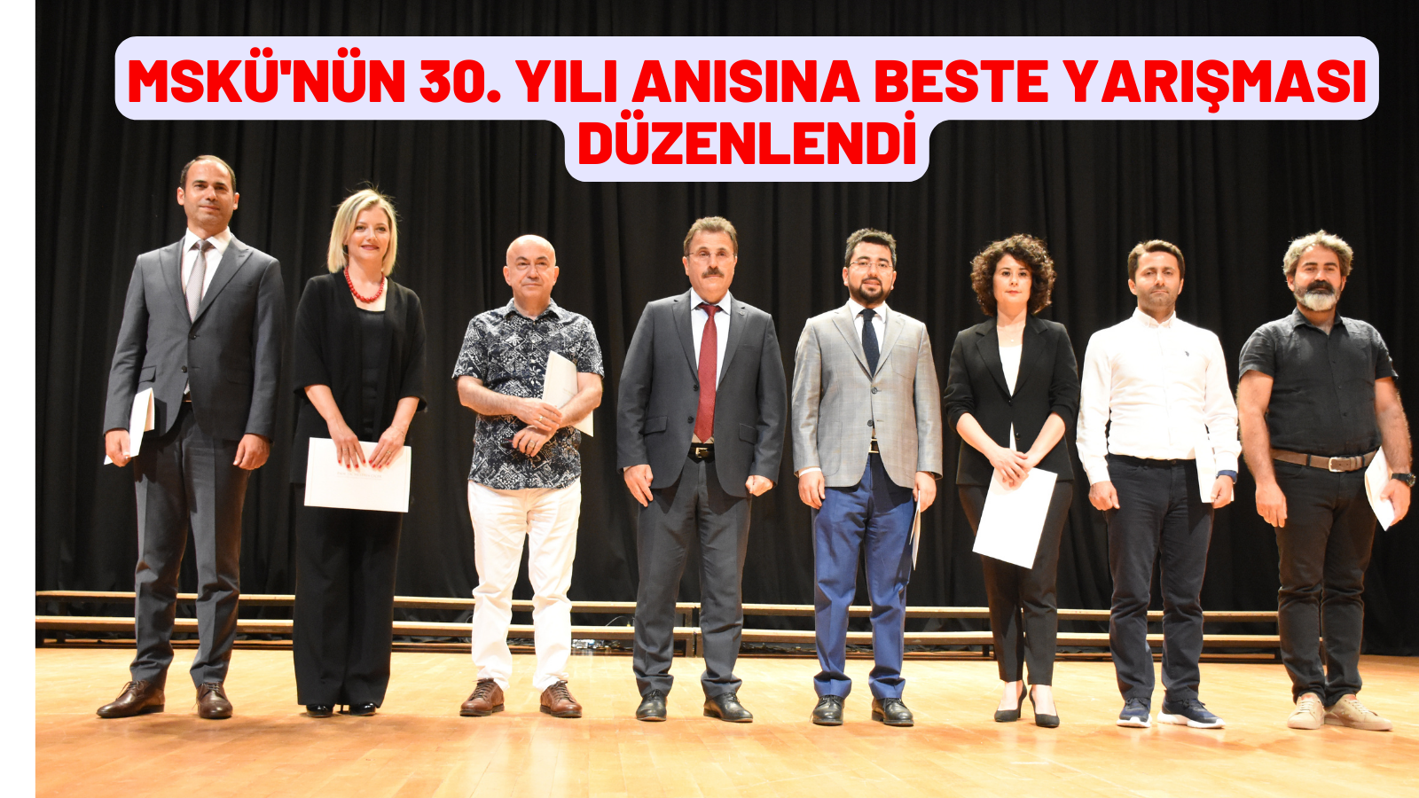 MSKÜ'nün 30. yılı anısına beste yarışması düzenlendi