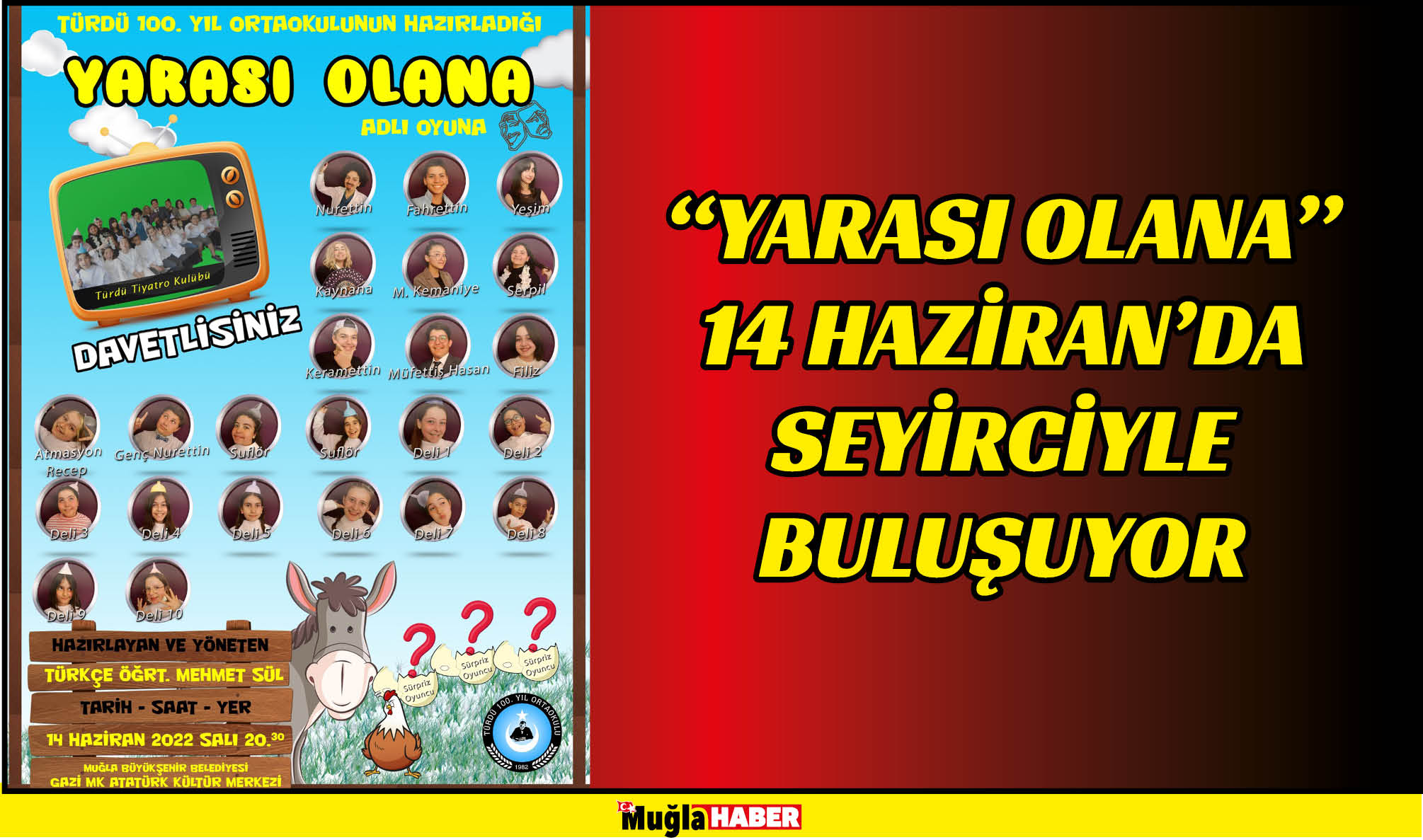 “YARASI OLANA” 14 HAZİRAN’DA SEYİRCİYLE BULUŞUYOR