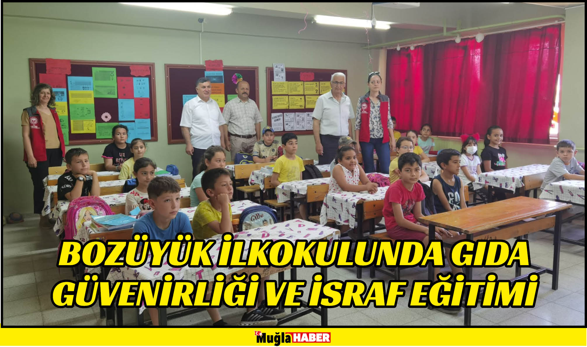 BOZÜYÜK İLKOKULUNDA GIDA GÜVENİRLİĞİ VE İSRAF EĞİTİMİ