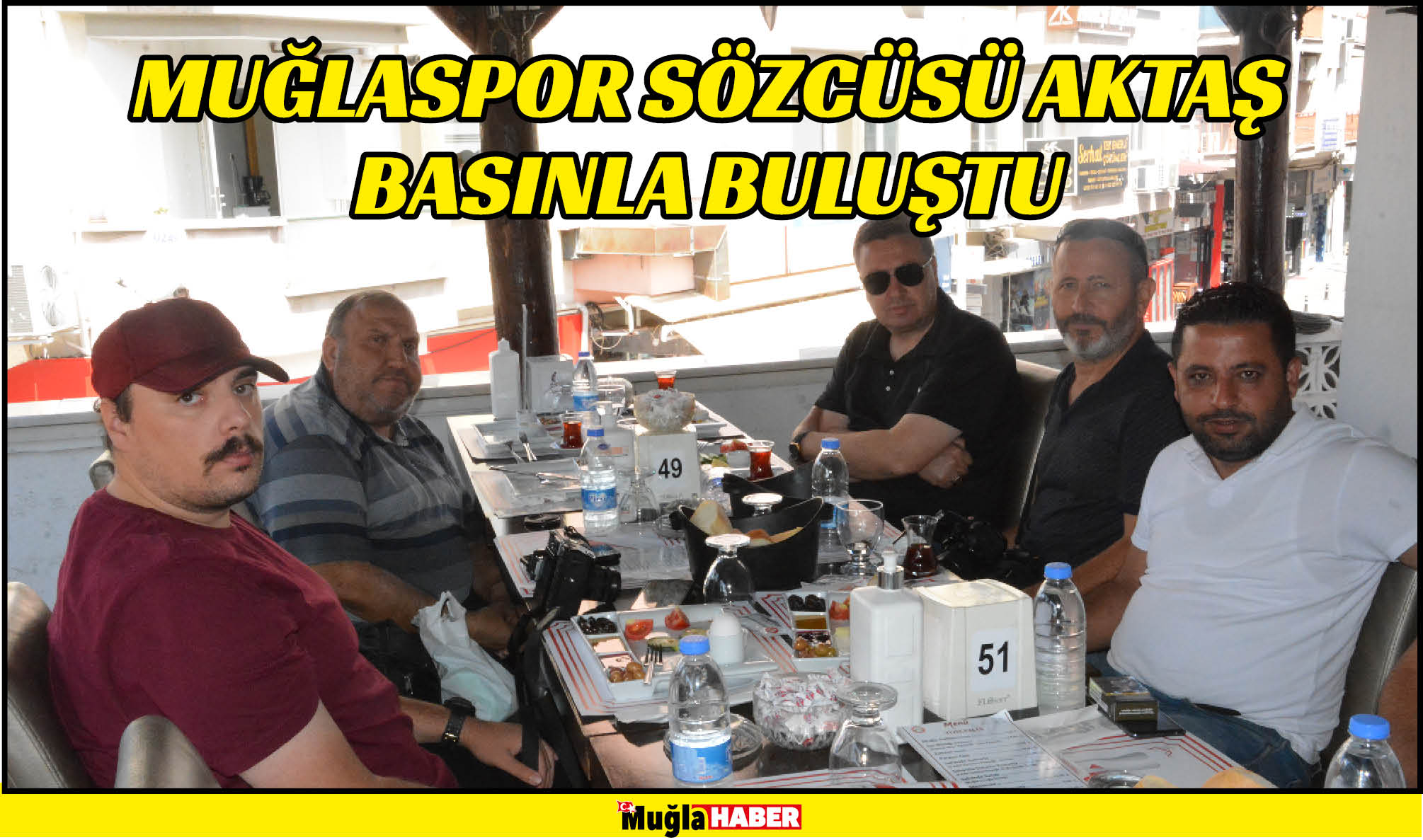 MUĞLASPOR SÖZCÜSÜ AKTAŞ BASINLA BULUŞTU